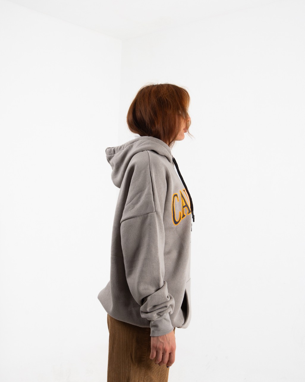 Kadın Taş California Oversize Sweatshirt