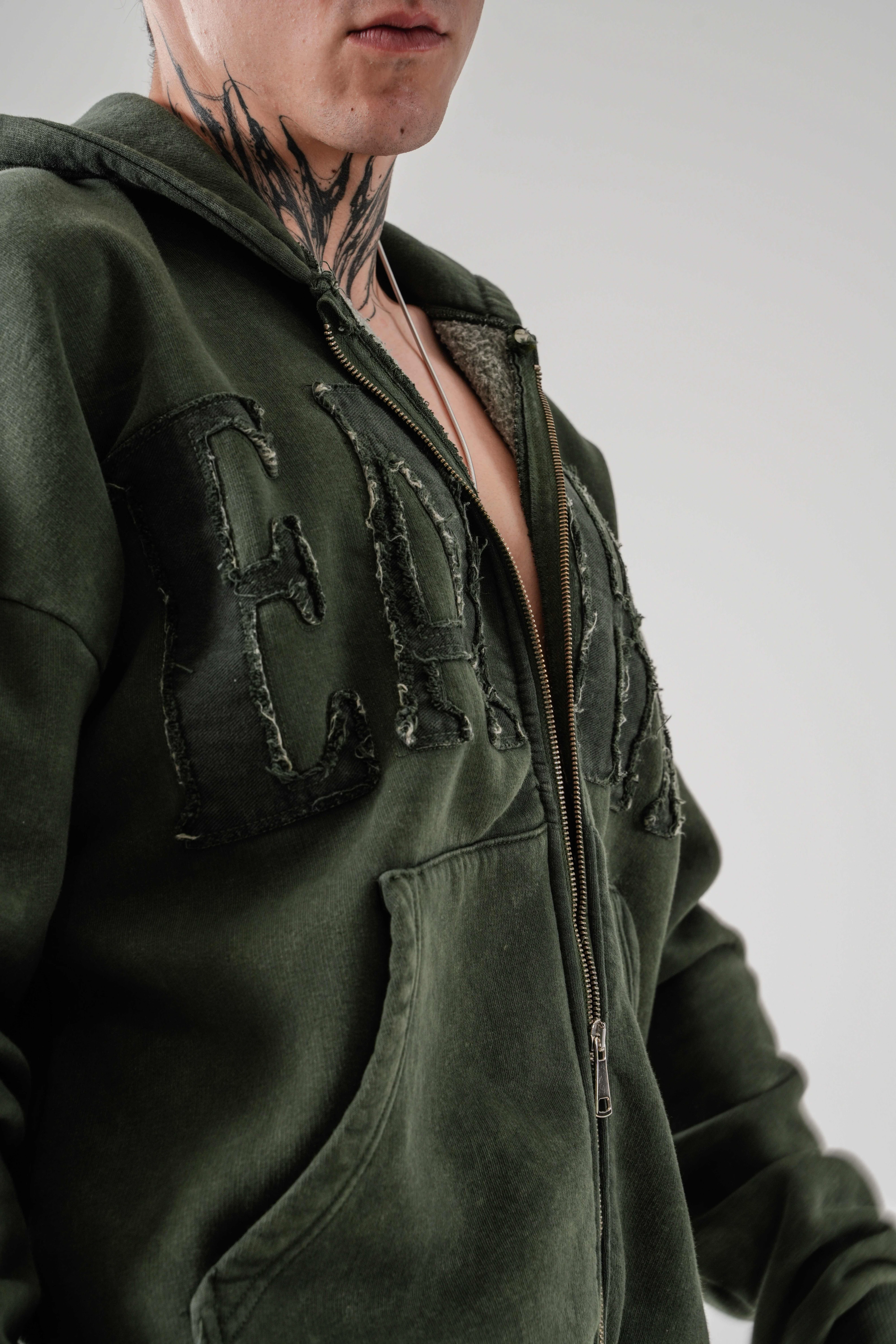 Erkek Earn Zip Oversize Sweatshirt (SS26)