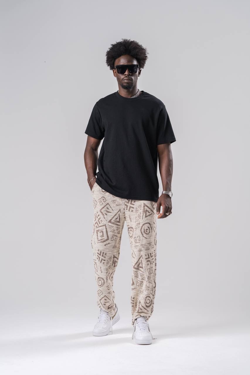 Erkek Kahverengi Shapes Baggy Pantolon