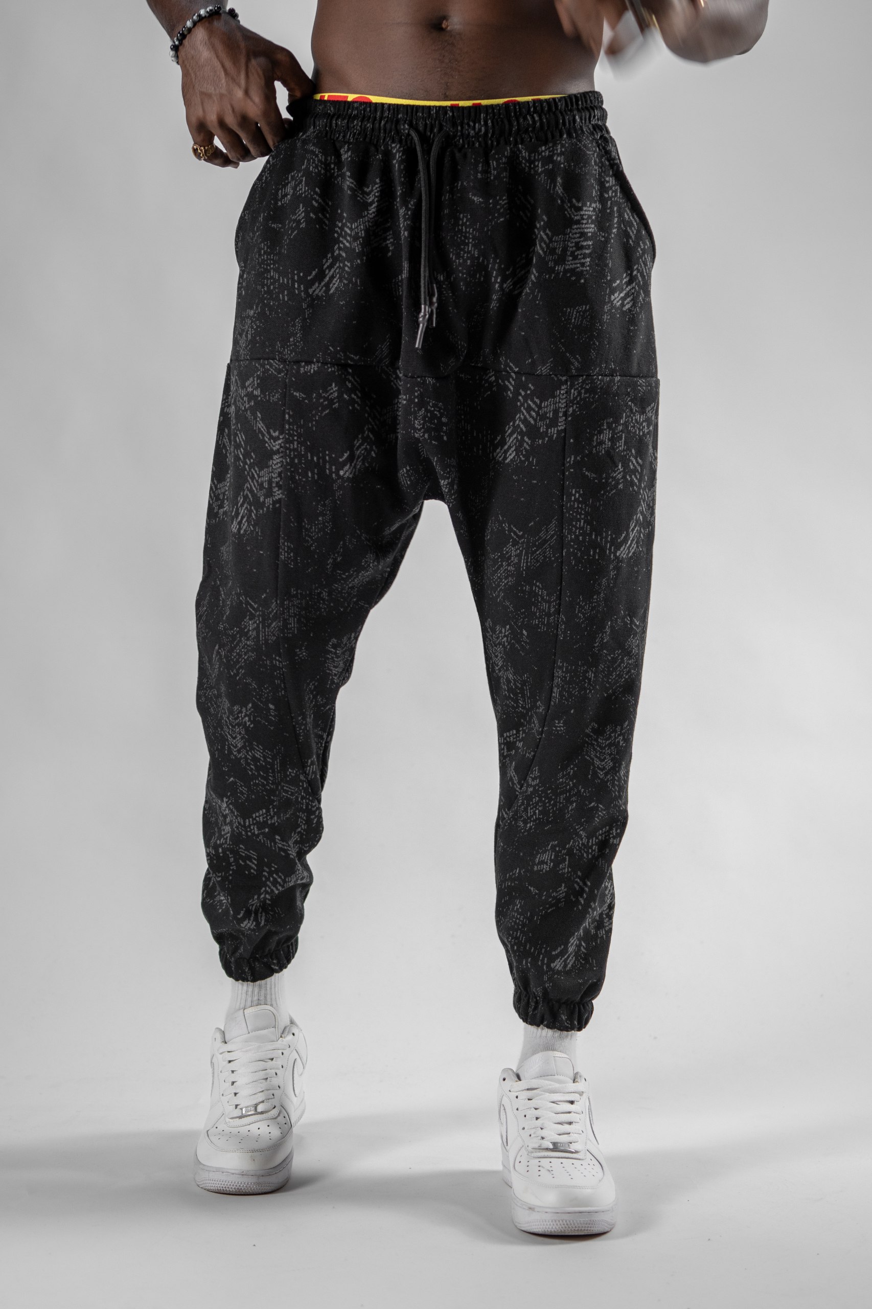 Erkek Pale Jogger Şalvar Pantolon
