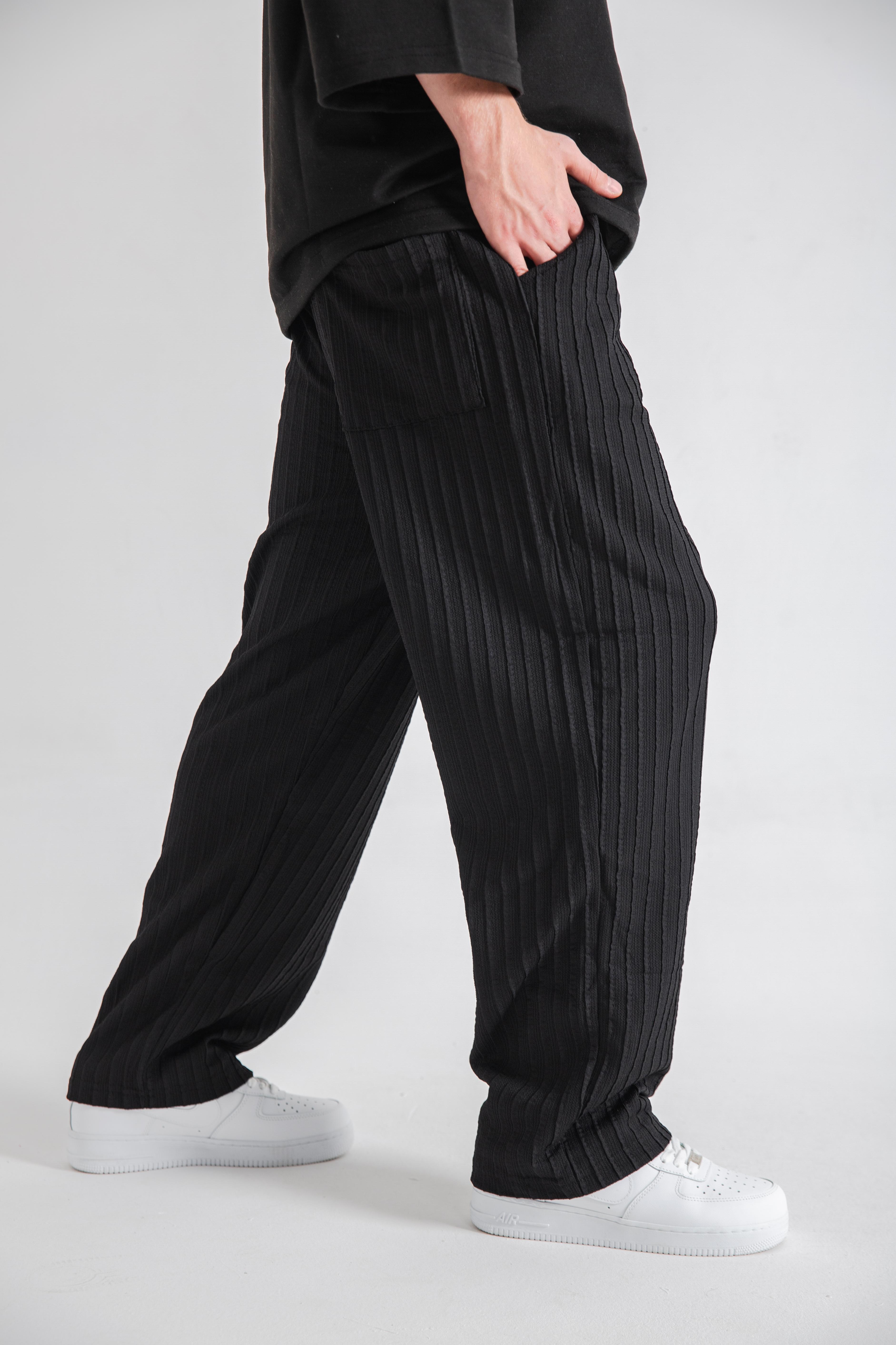 Erkek Merserize Baggy Pantolon