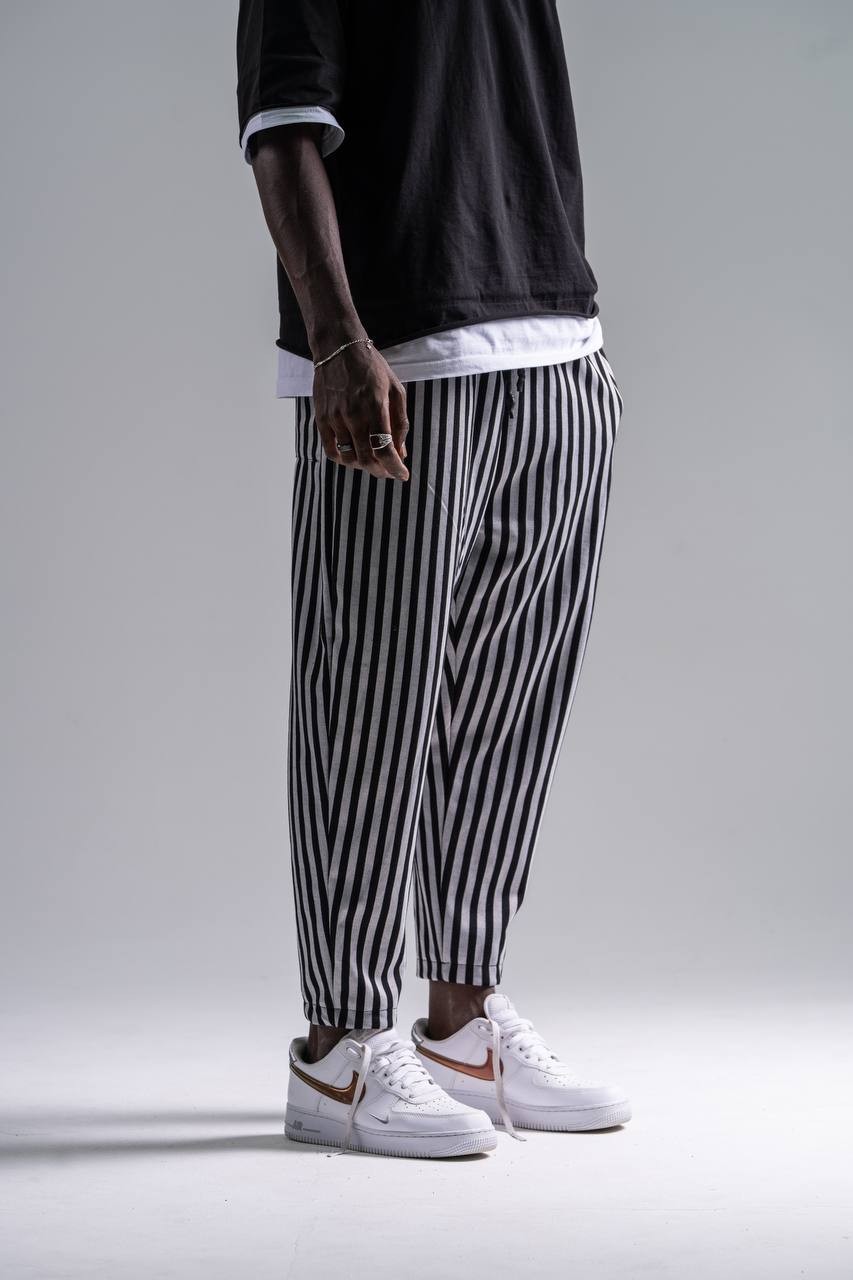 Erkek Vertical Line Baget Pantolon