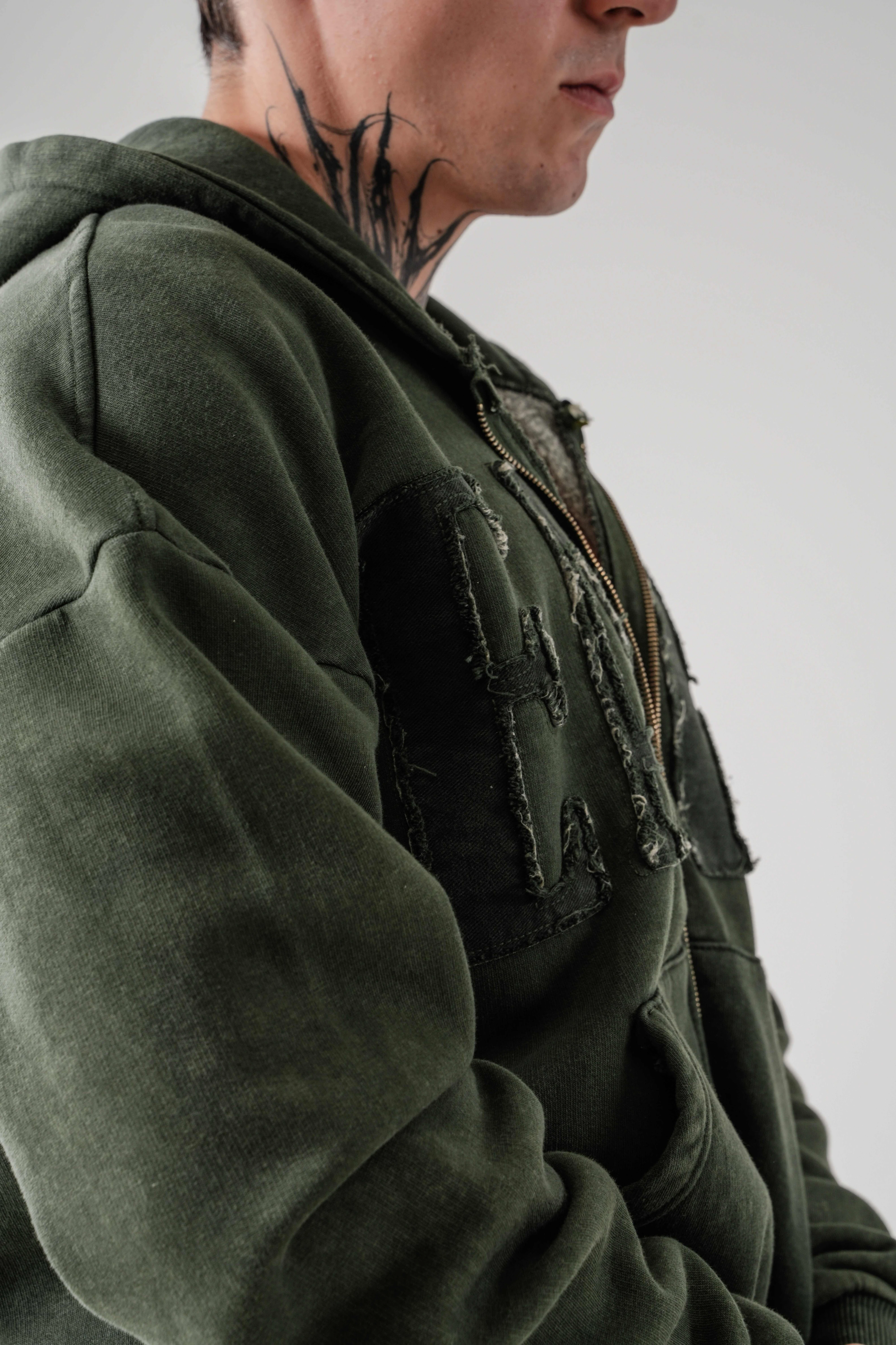 Erkek Earn Zip Oversize Sweatshirt (SS26)