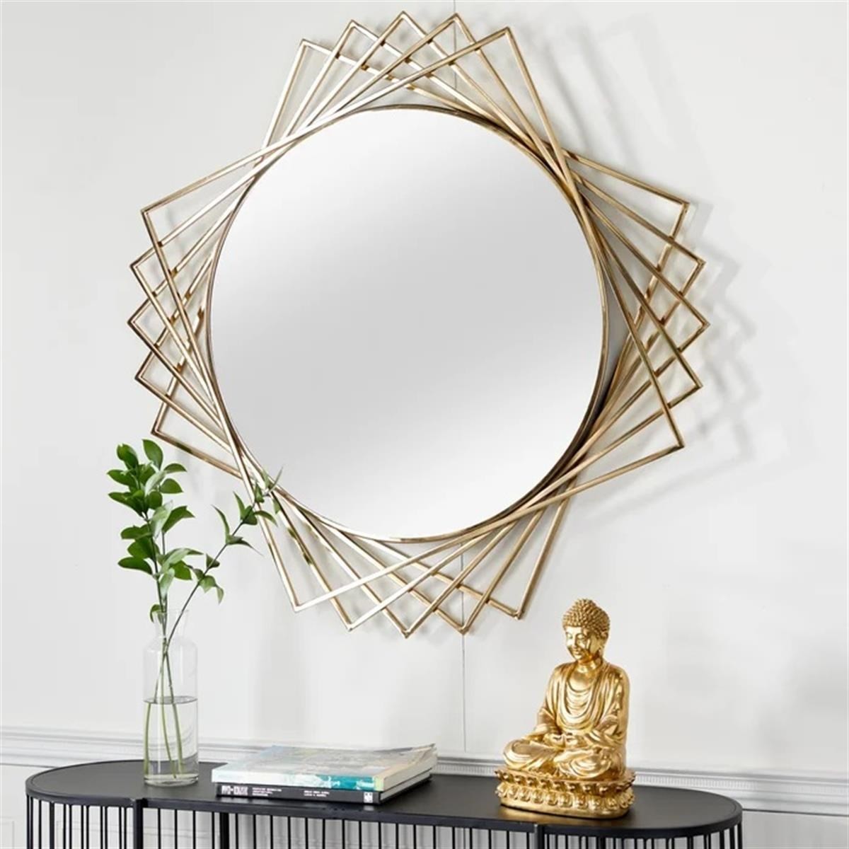 Vision Dekoratif Metal Ayna