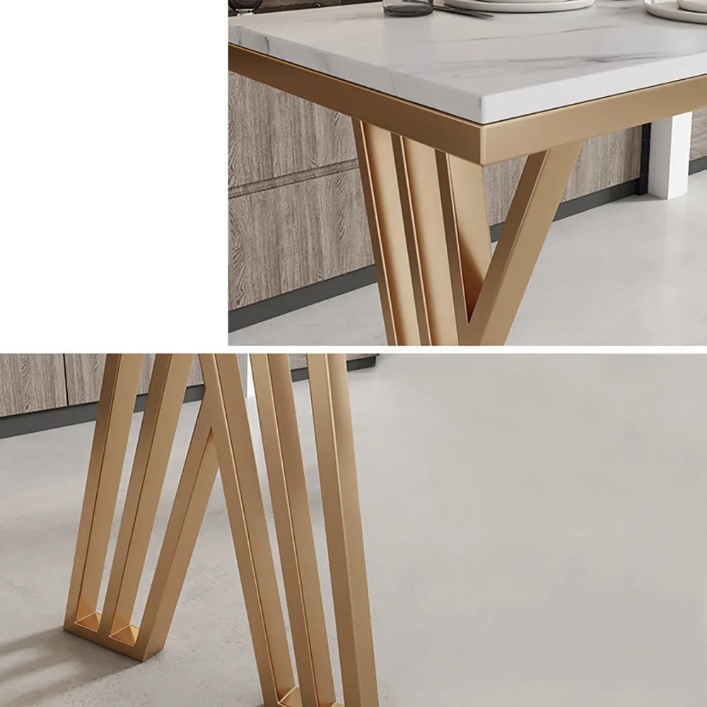 Besta Metal Modern Yemek Masası