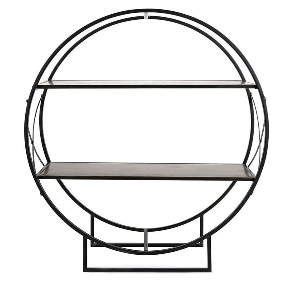 Minimal Yuvarlak Kitaplık