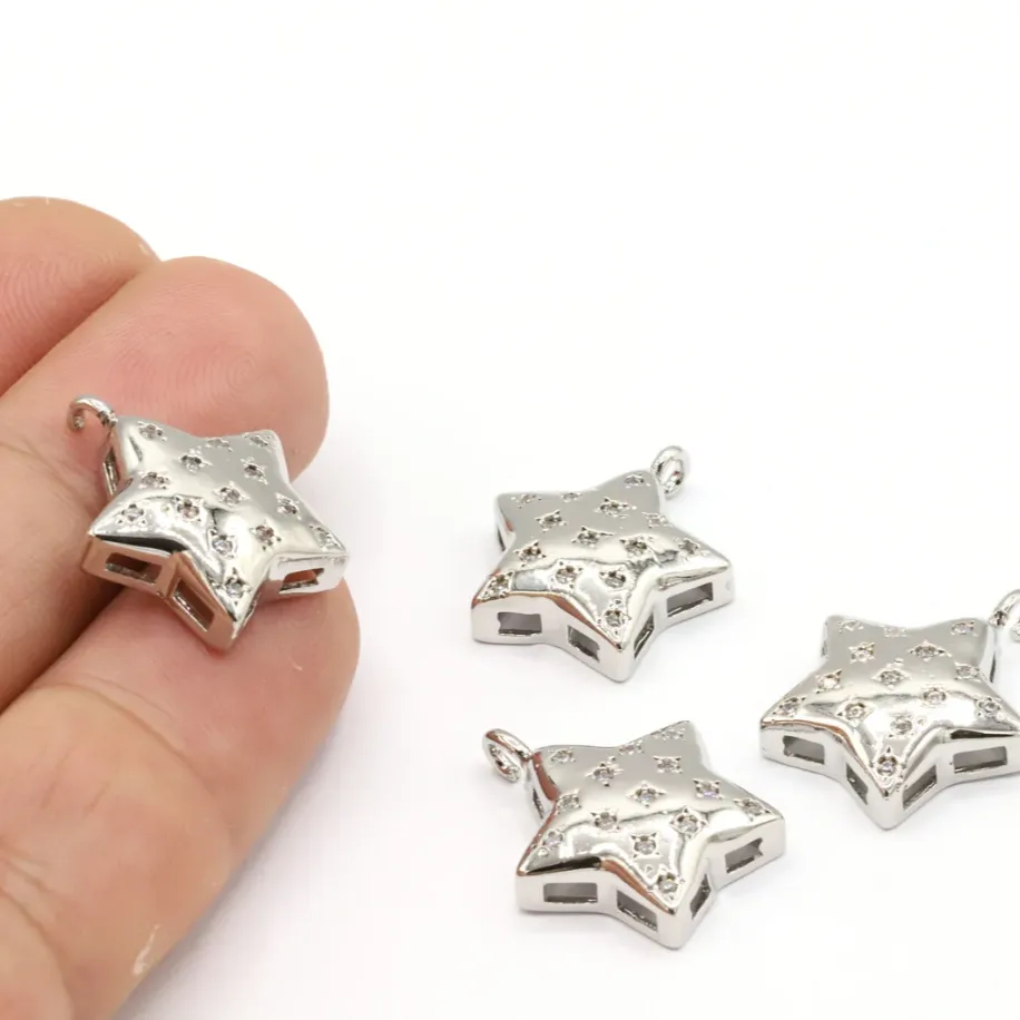 Taşlı Yıldız Charm