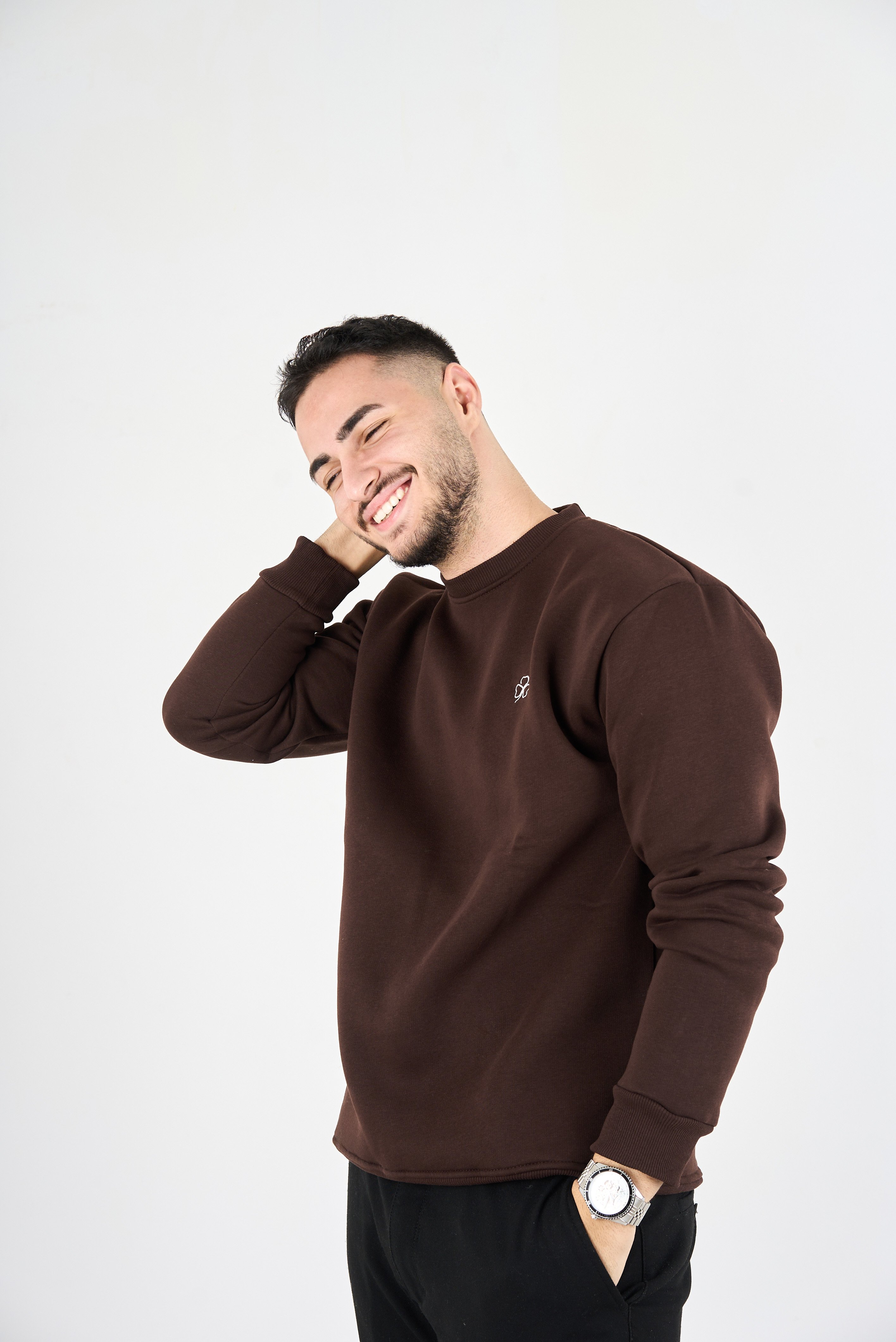 Unisex Brown Sweatshirt