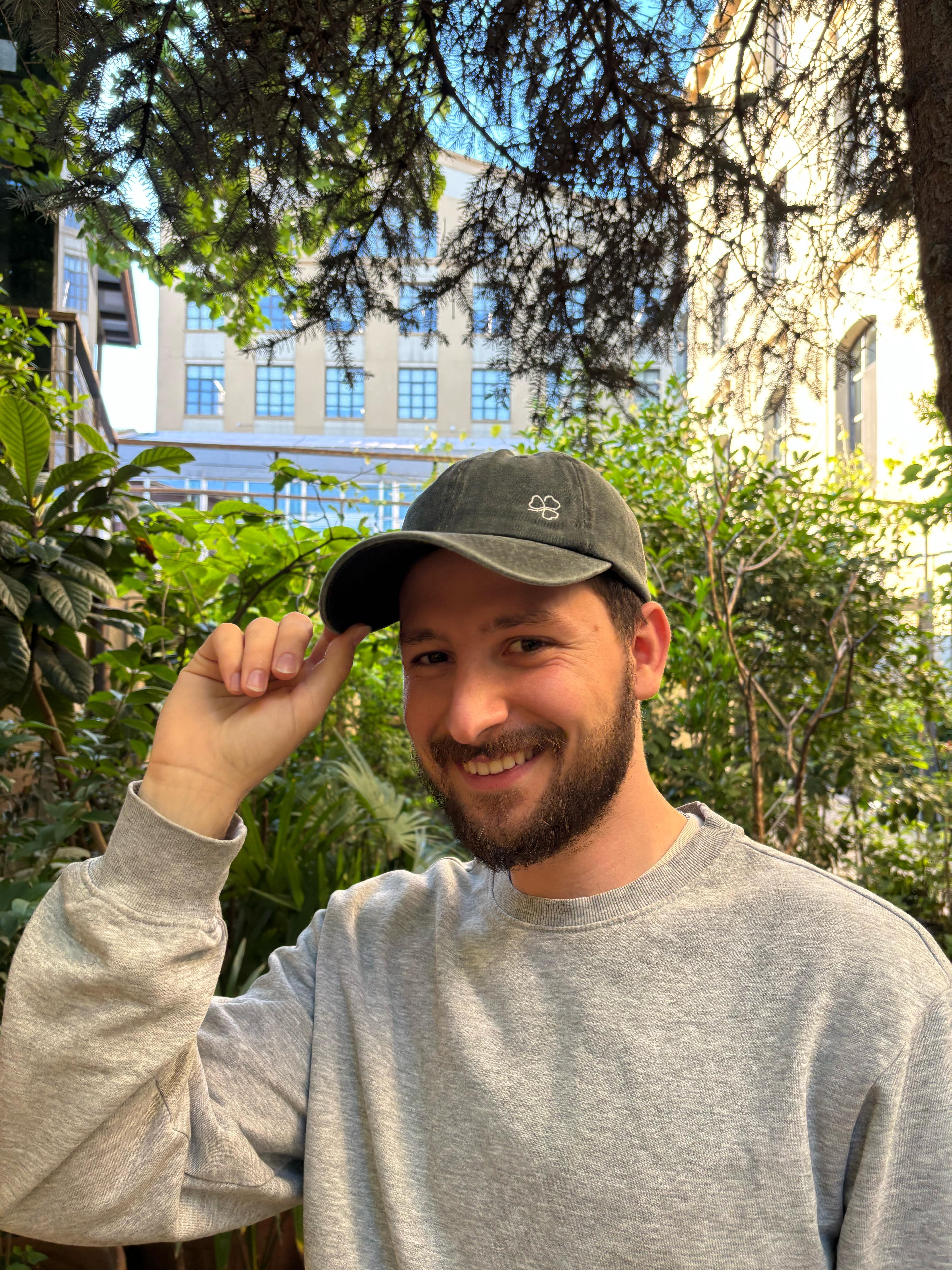 Unisex Antique Grey Cap