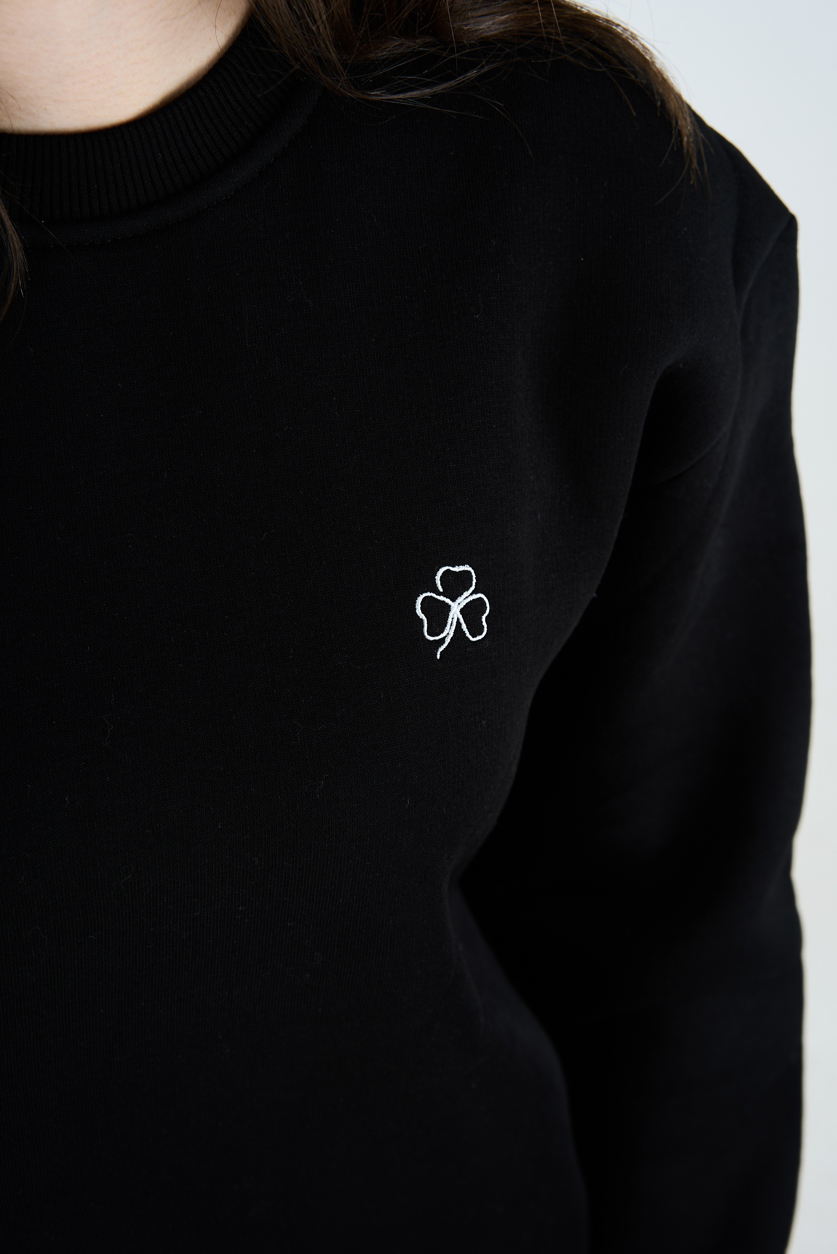 Unisex Black Sweatshirt