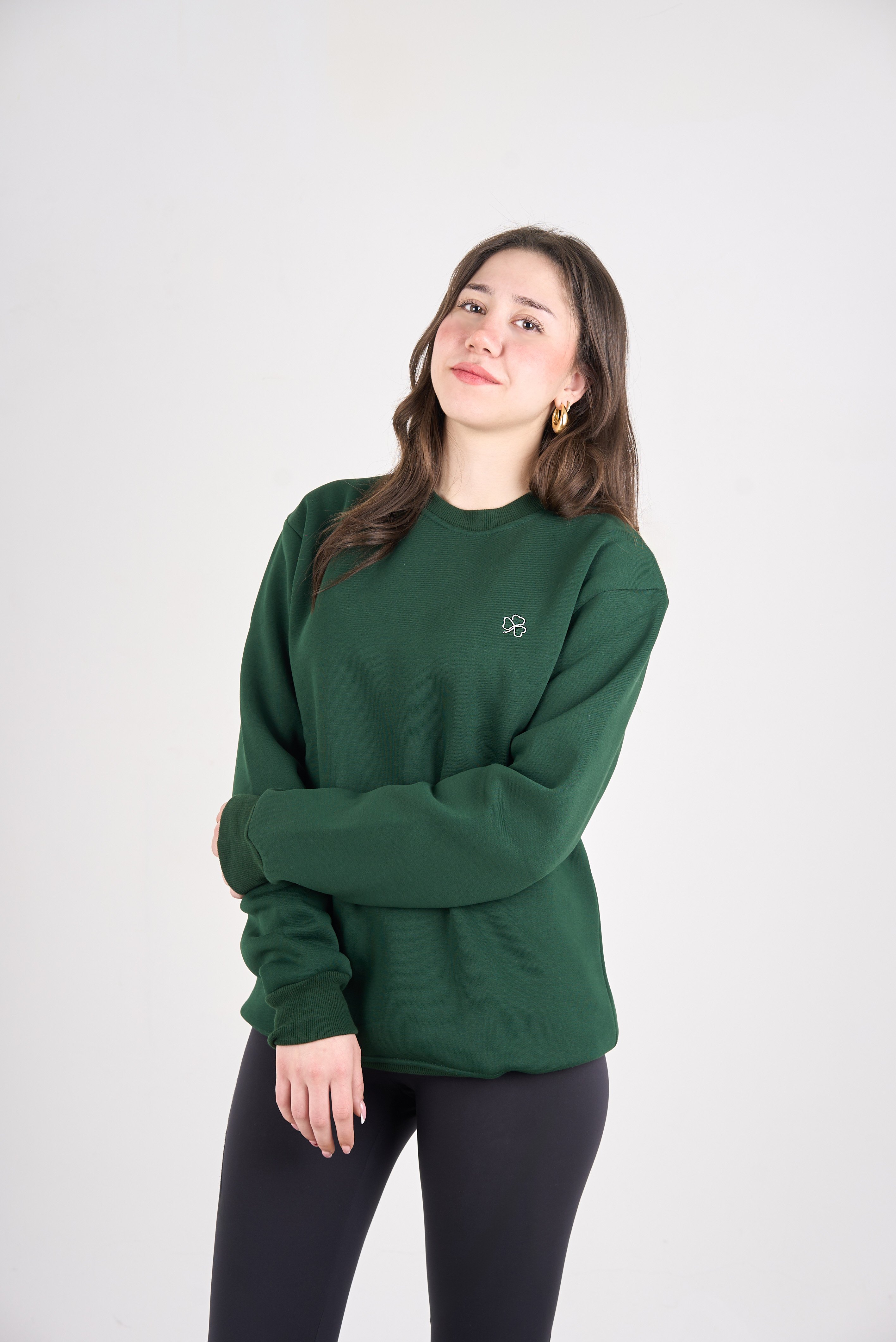 Unisex Green Sweatshirt