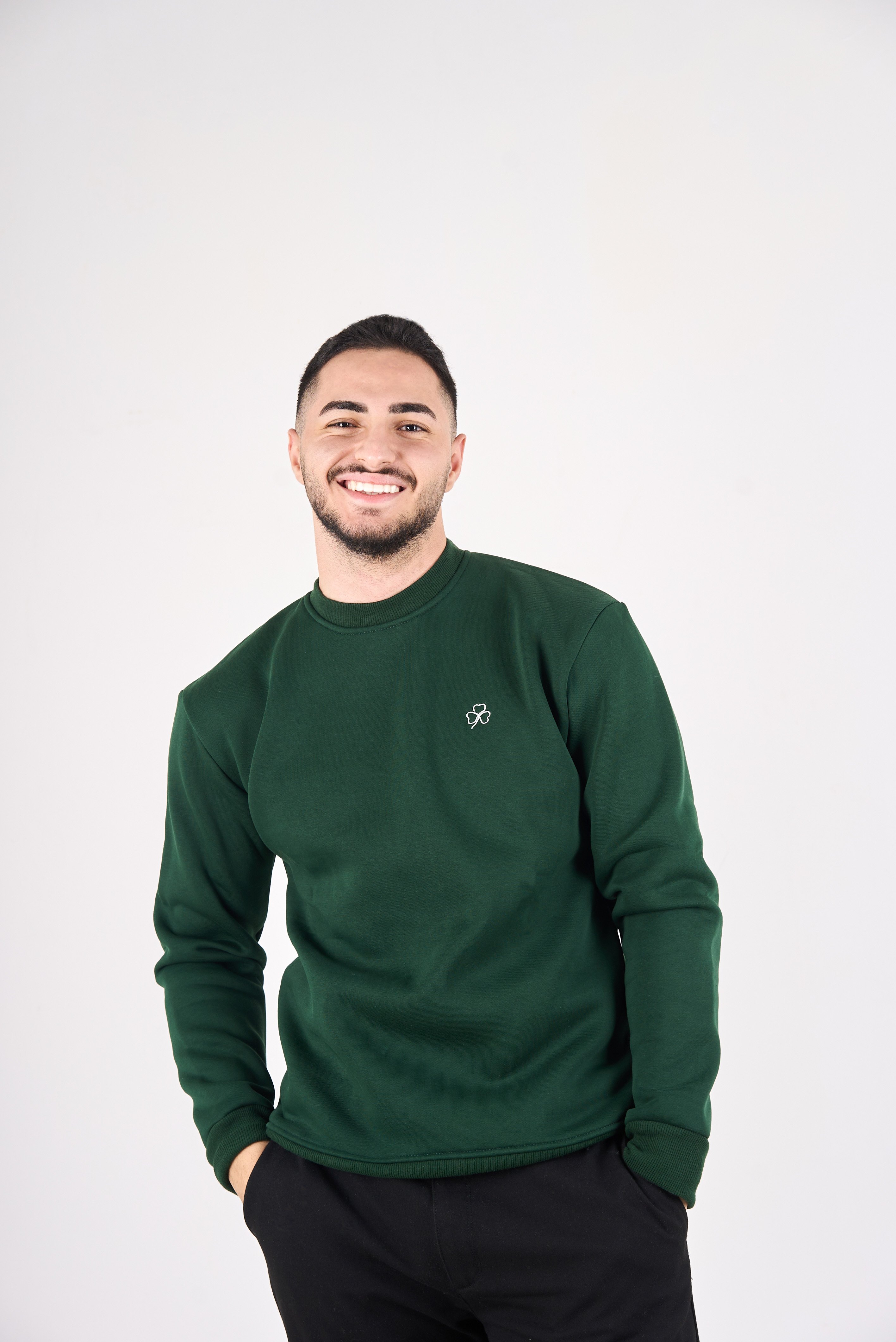 Unisex Green Sweatshirt