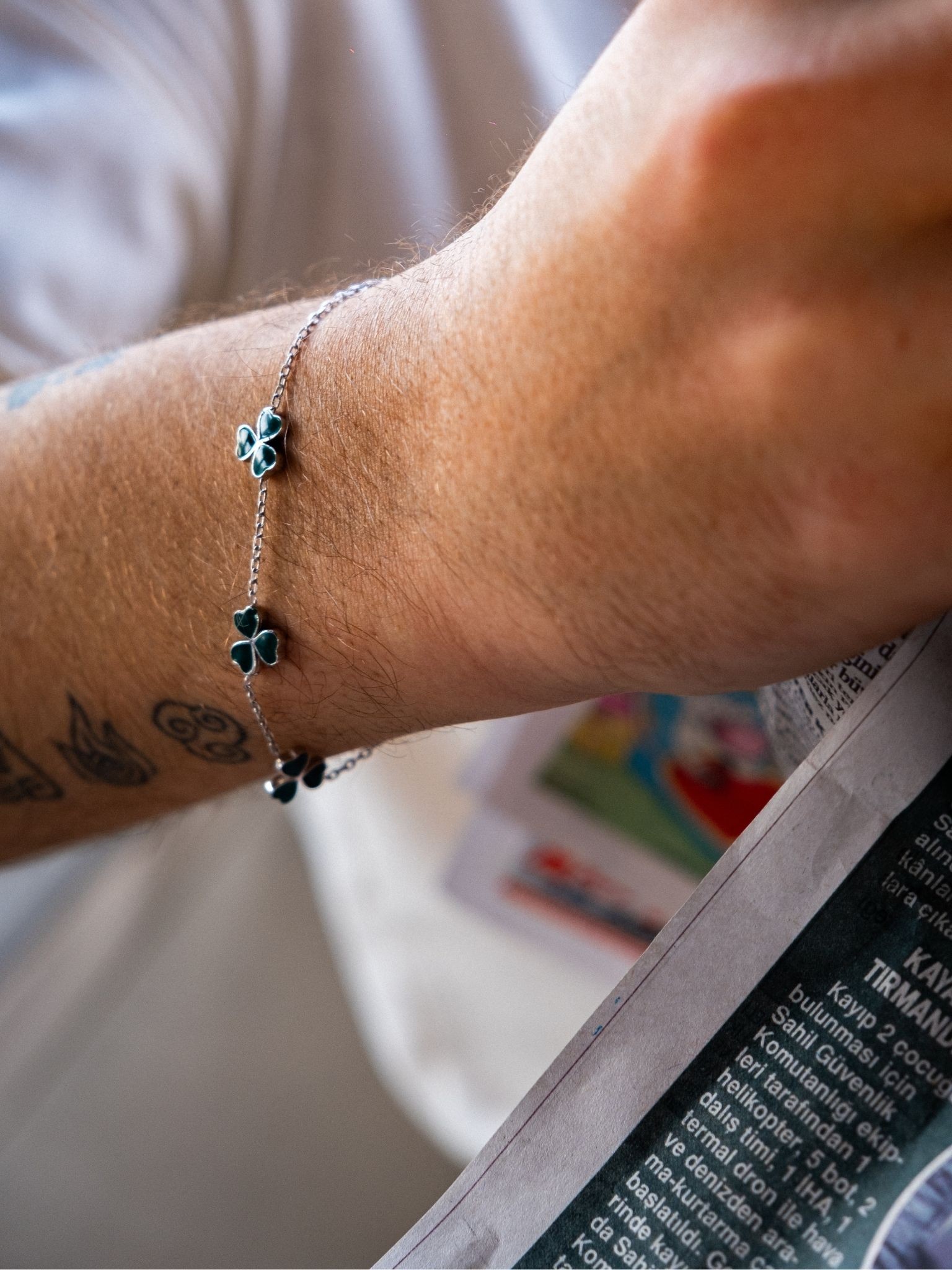 Unisex Clover Bracelet