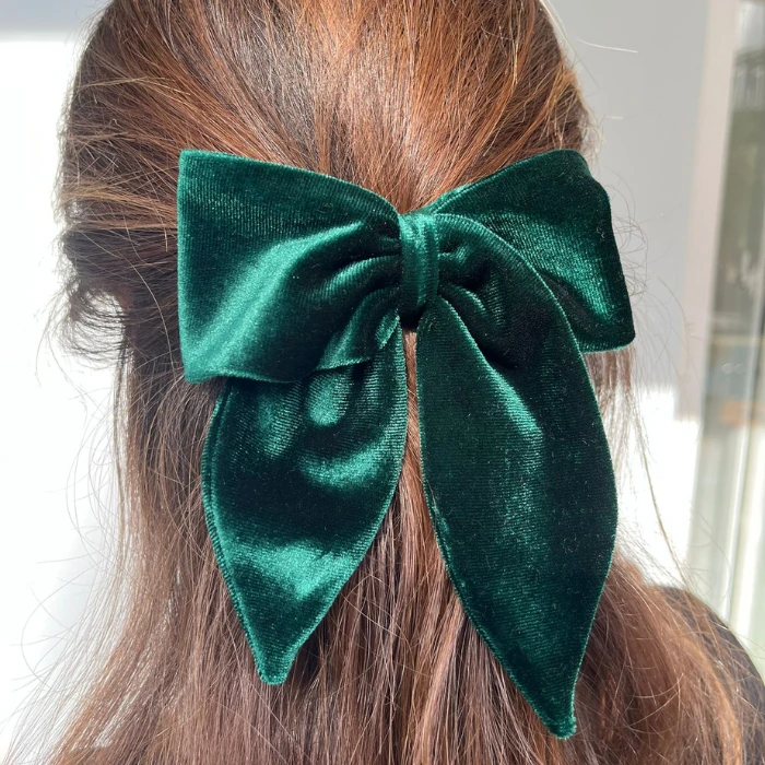 MiniCozy Velvet Anne/Çocuk Fiyonk Toka