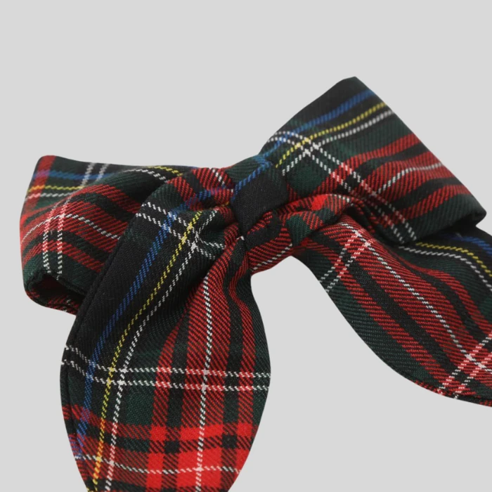 MiniCozy Plaid Anne/Çocuk Fiyonk Toka