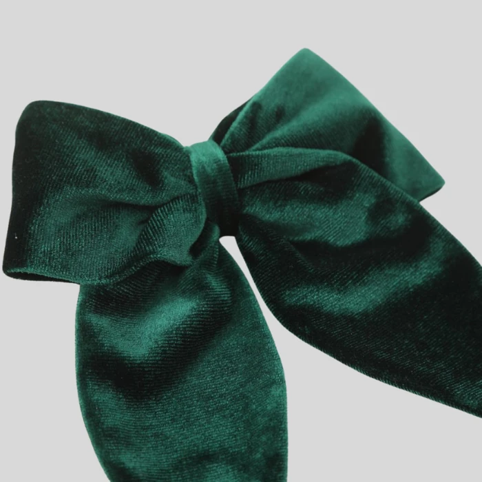 MiniCozy Velvet Anne/Çocuk Fiyonk Toka