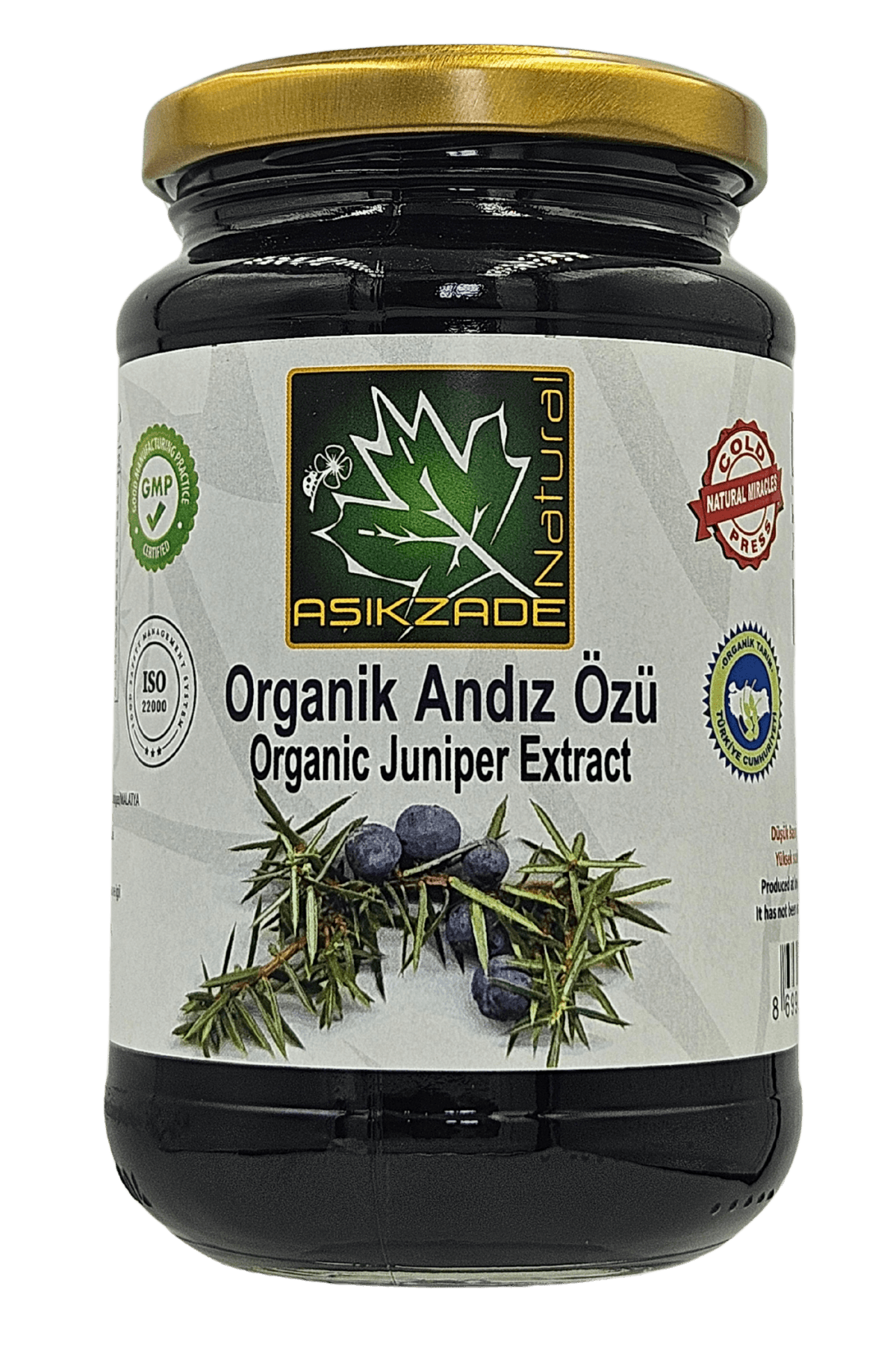 Aşıkzade Organik Andız Özü 370 ml 480 g