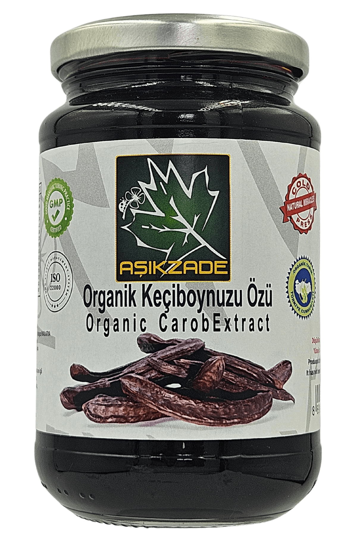 Aşıkzade Organik Keçiboynuzu Özü 370 ml 480 g