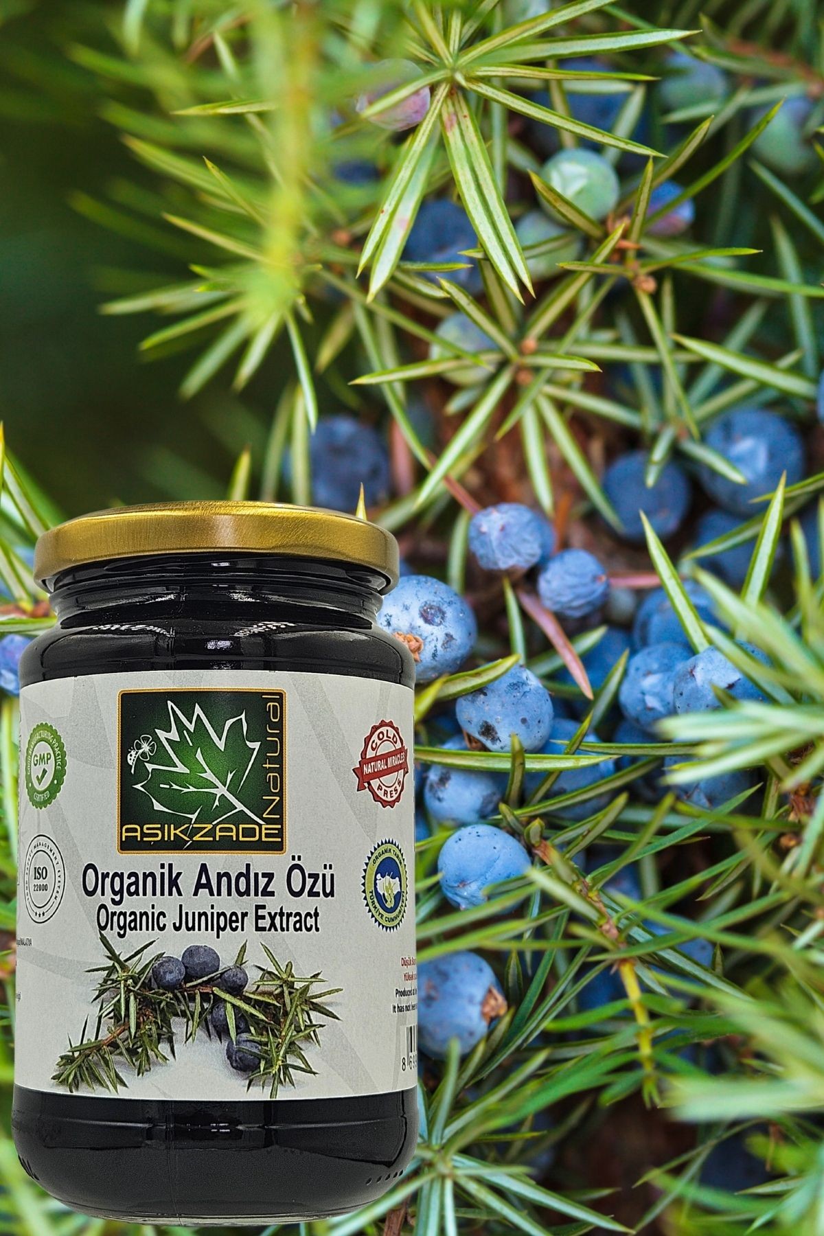 Aşıkzade Organik Andız Özü 370 ml 480 g