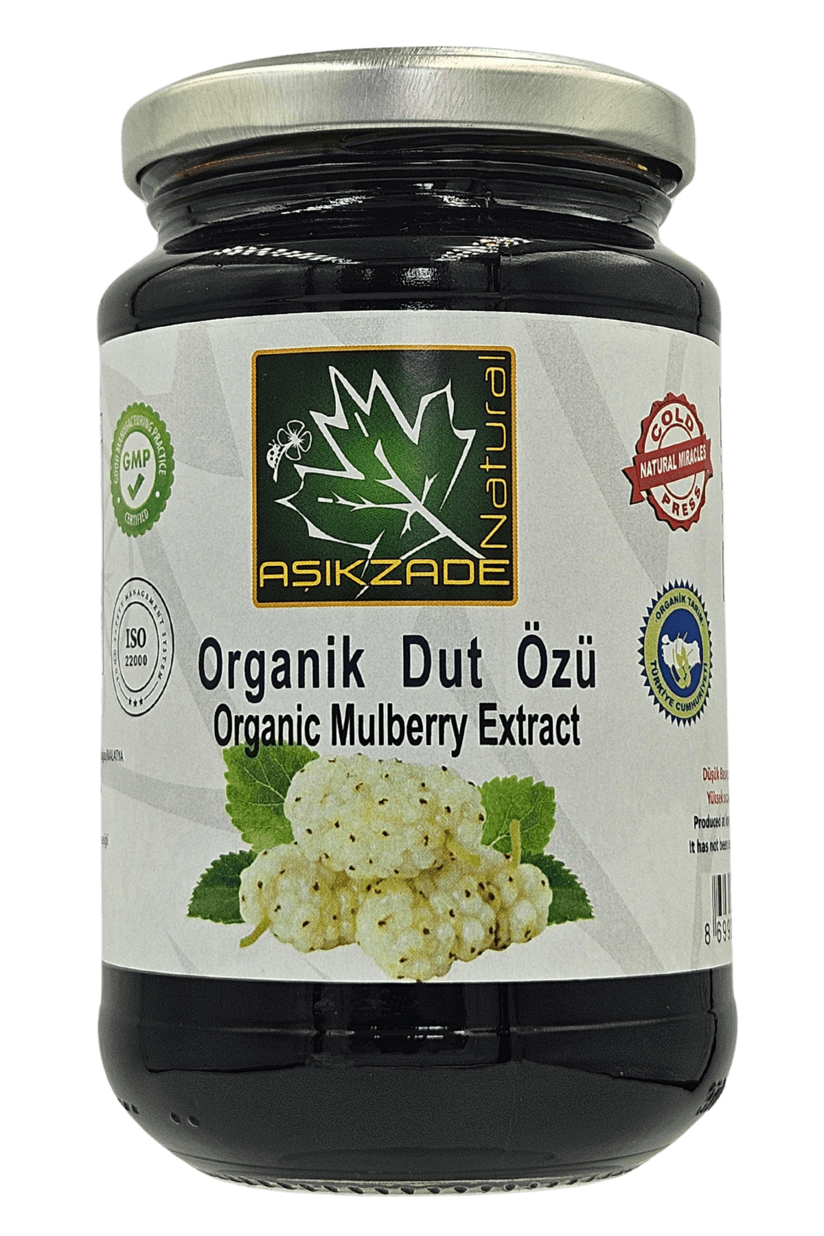 Aşıkzade Organik Dut Özü 370 ml 480g