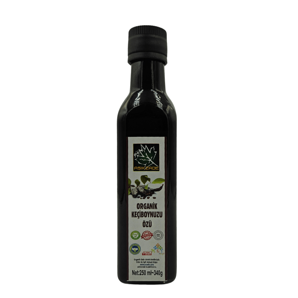 Aşıkzade Organik Keçiboynuzu Özü 250ml 340g