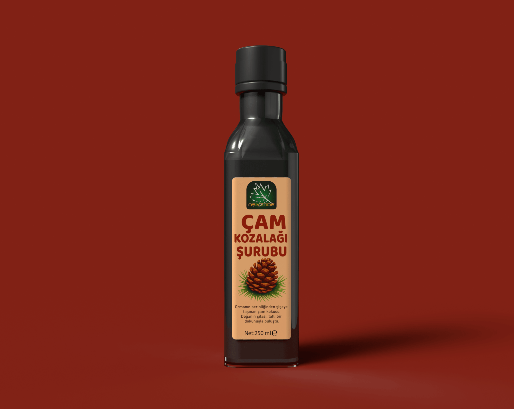 Aşıkzade Çam Kozalağı Şurubu 250ml