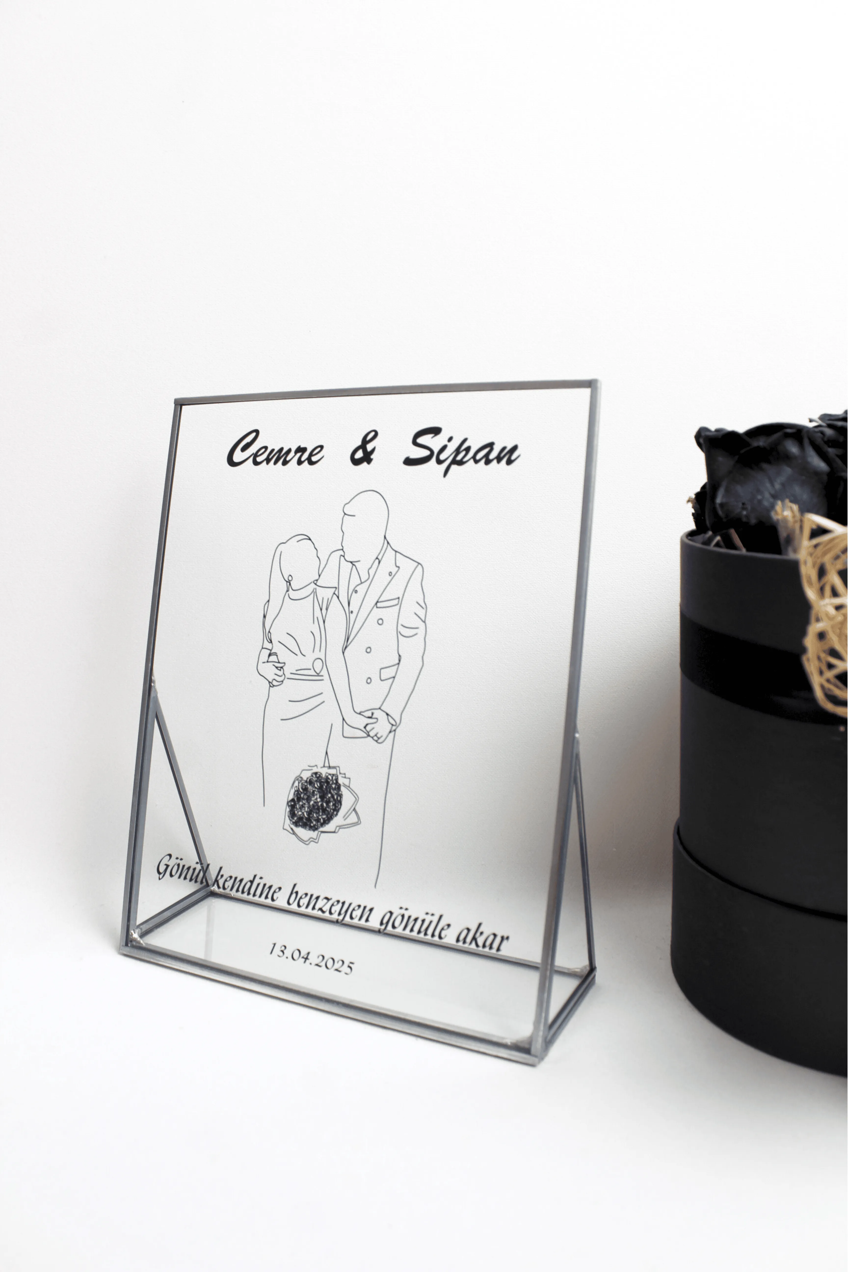 Çiftlere Özel Çizimli Gönül Akar Koleksiyonu