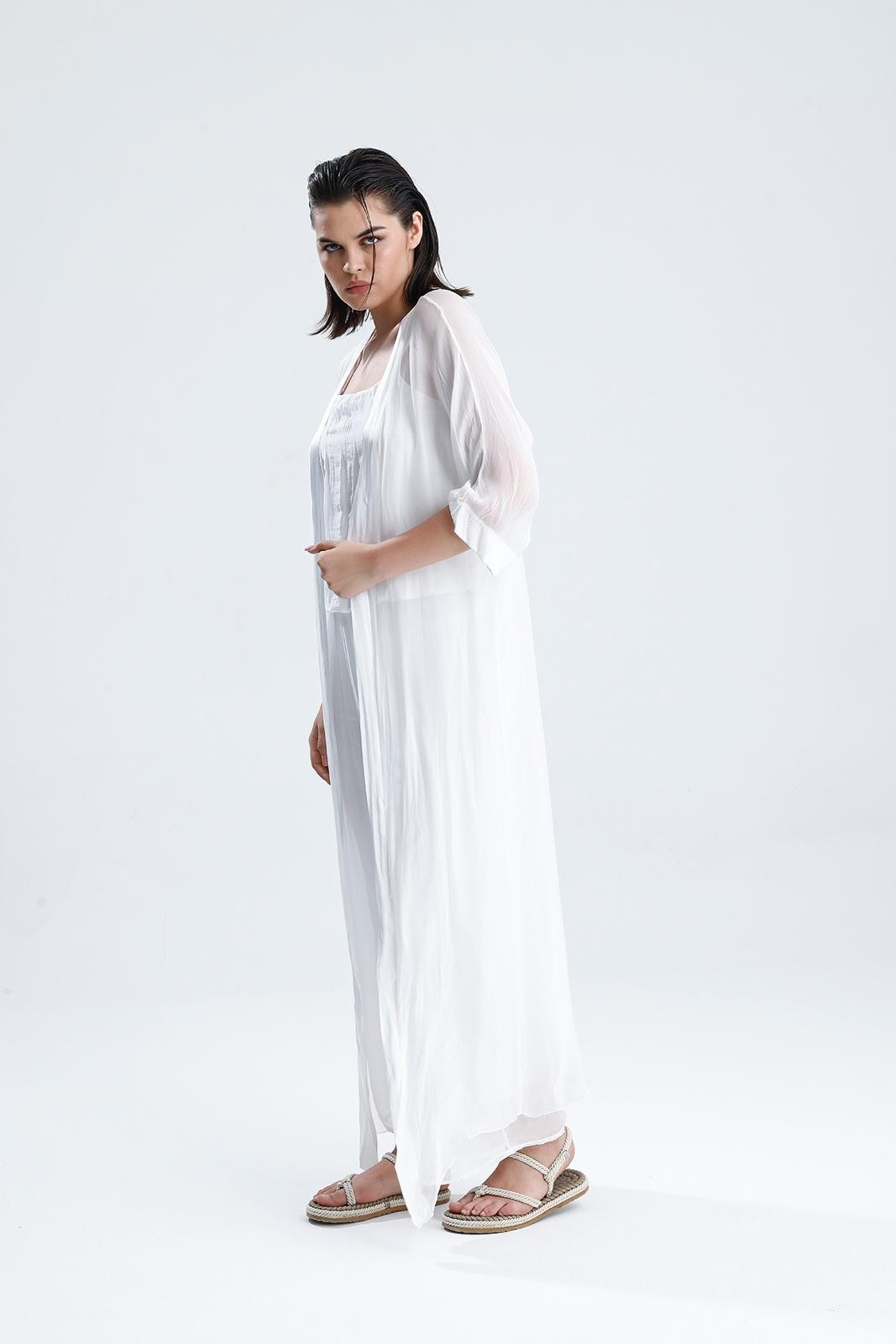 ITALIAN SILK OVERALLS