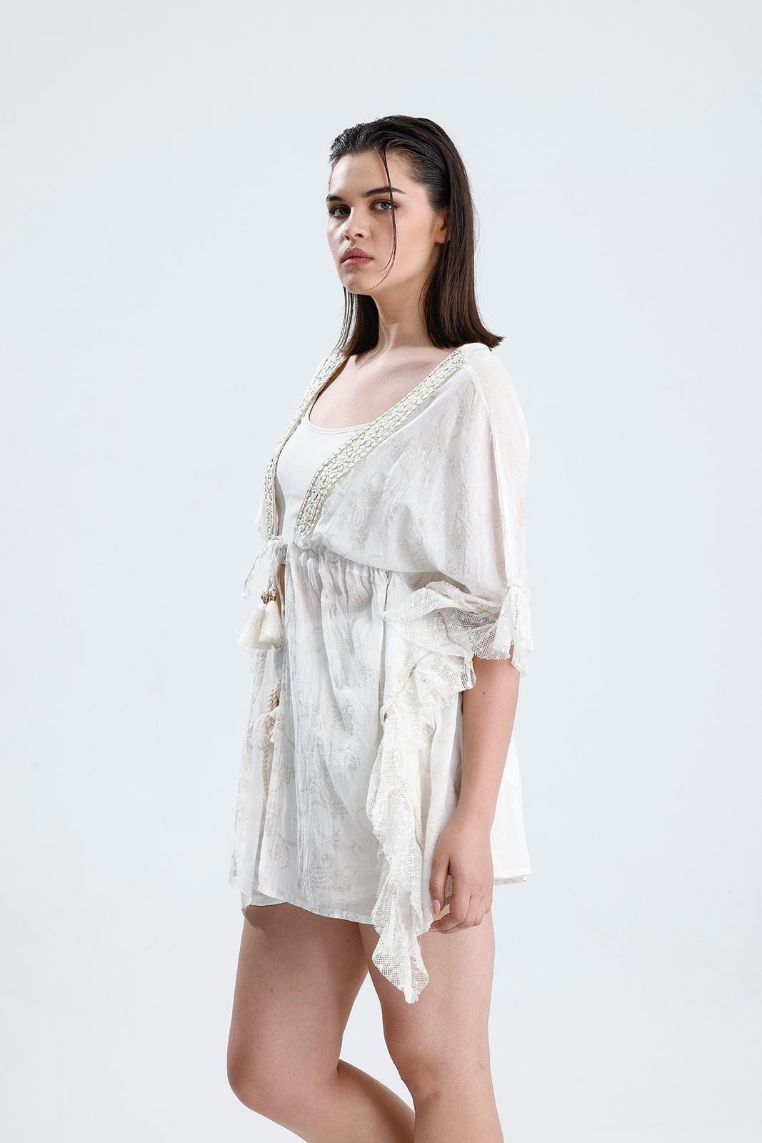 GOLD EMBROIDERED ITALIAN SHORTS SUIT