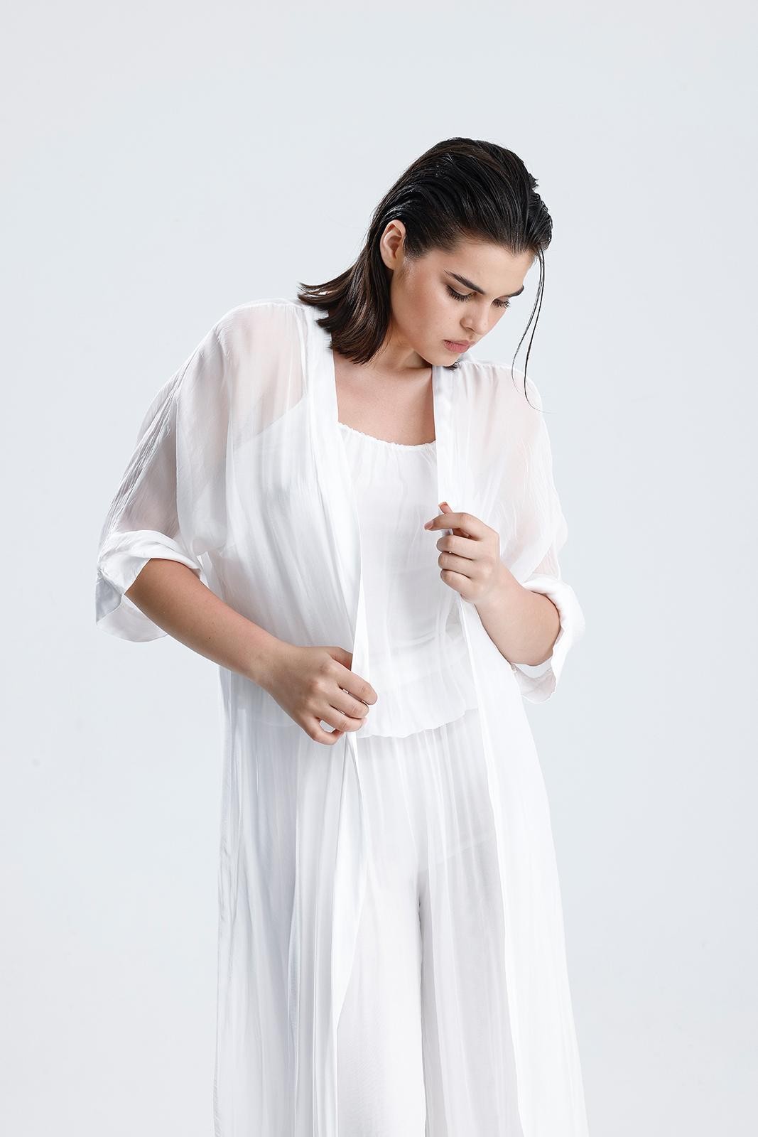 ITALIAN SILK OVERALLS