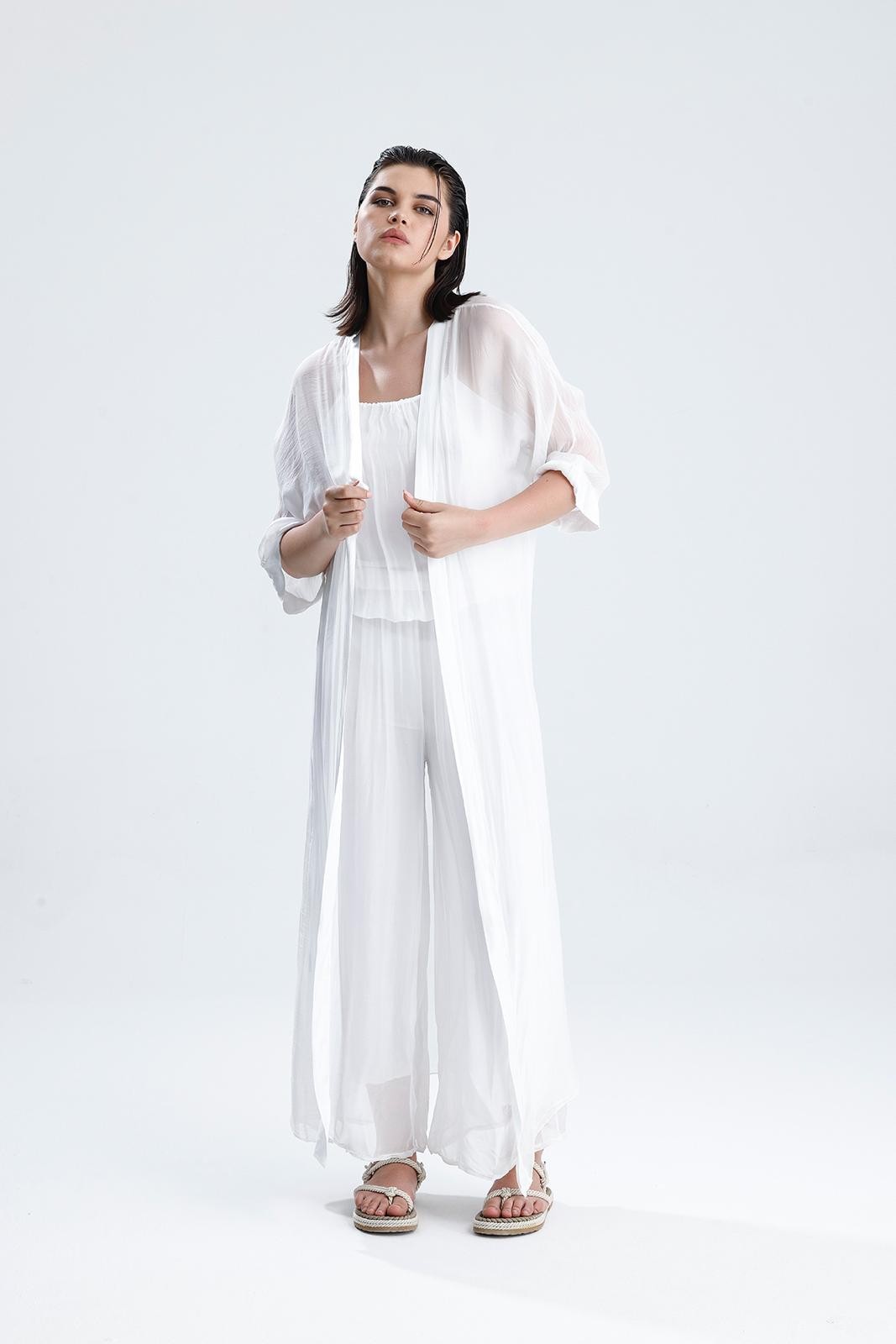 ITALIAN SILK OVERALLS