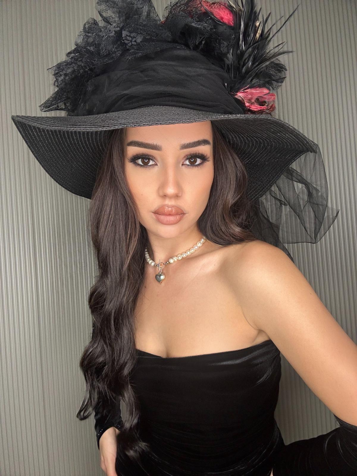 STRAPLEZ DRAPELİ SİYAH KADİFE ŞIK ELBİSE