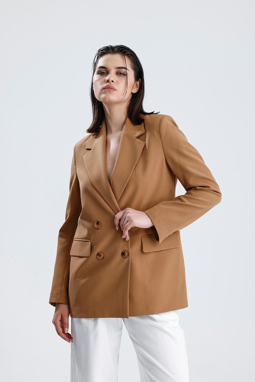 CAMEL OVERSIZE CEKET - Camel