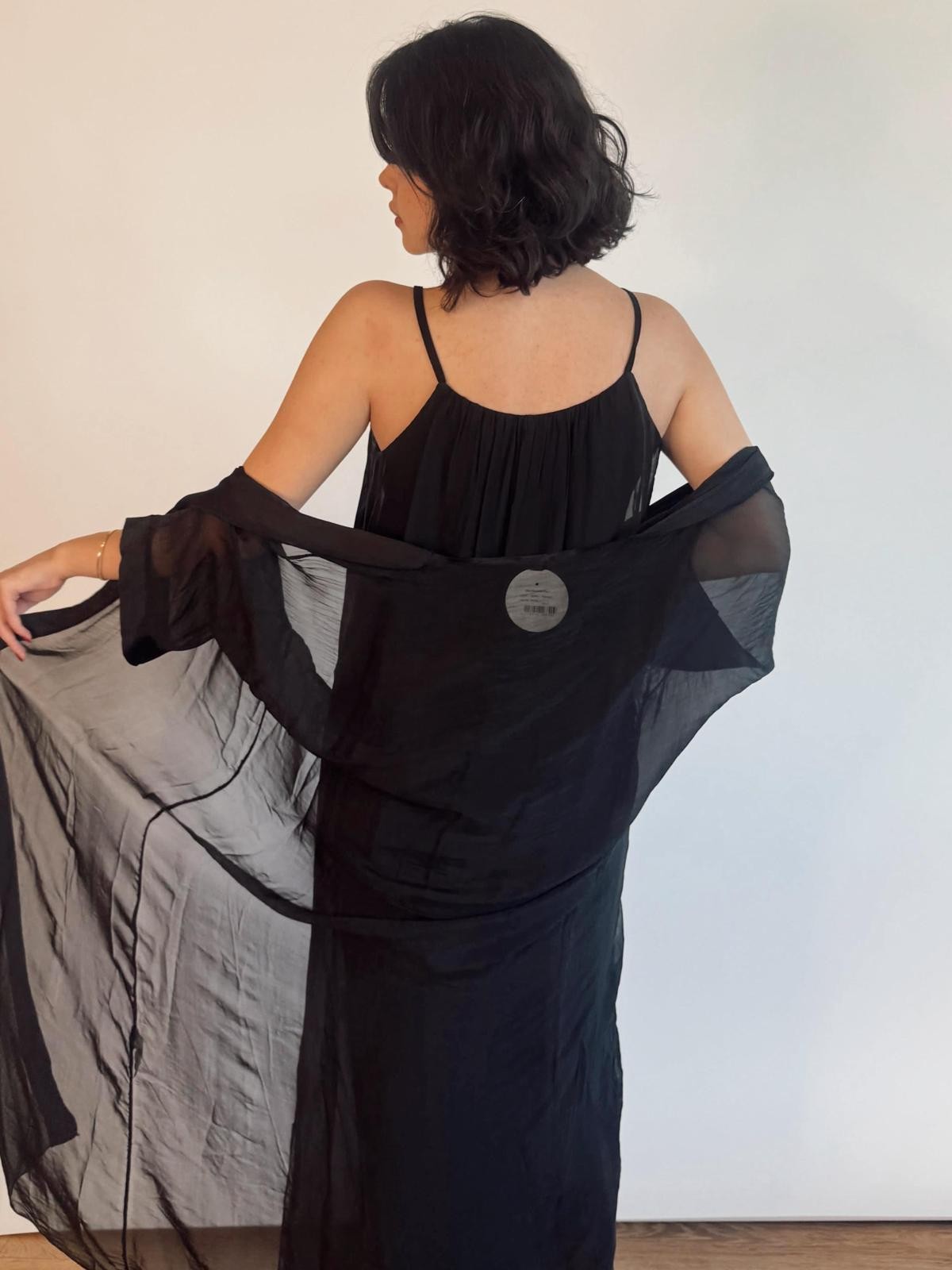 ITALIAN SILK LONG DRESS