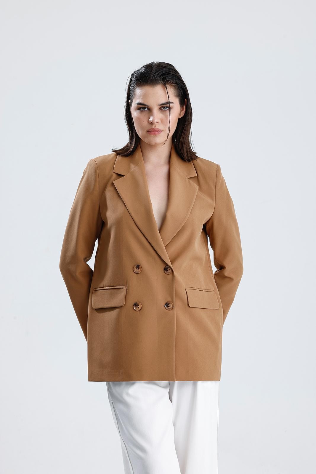 CAMEL OVERSIZE CEKET