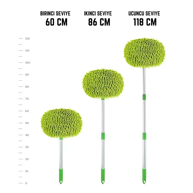 Mikrofiber Araba Yıkama Fırçası 