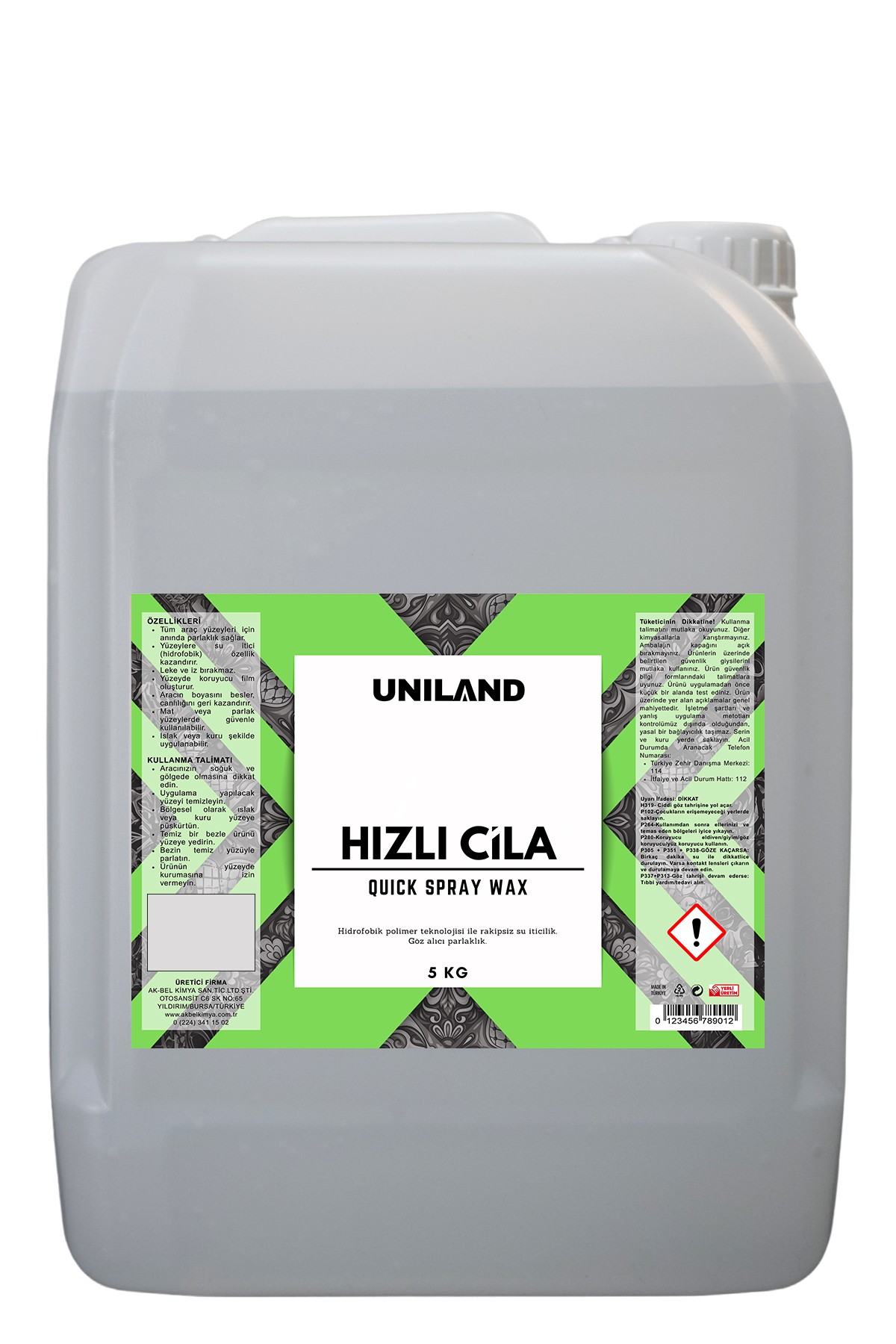 Hızlı Cila 5 KG