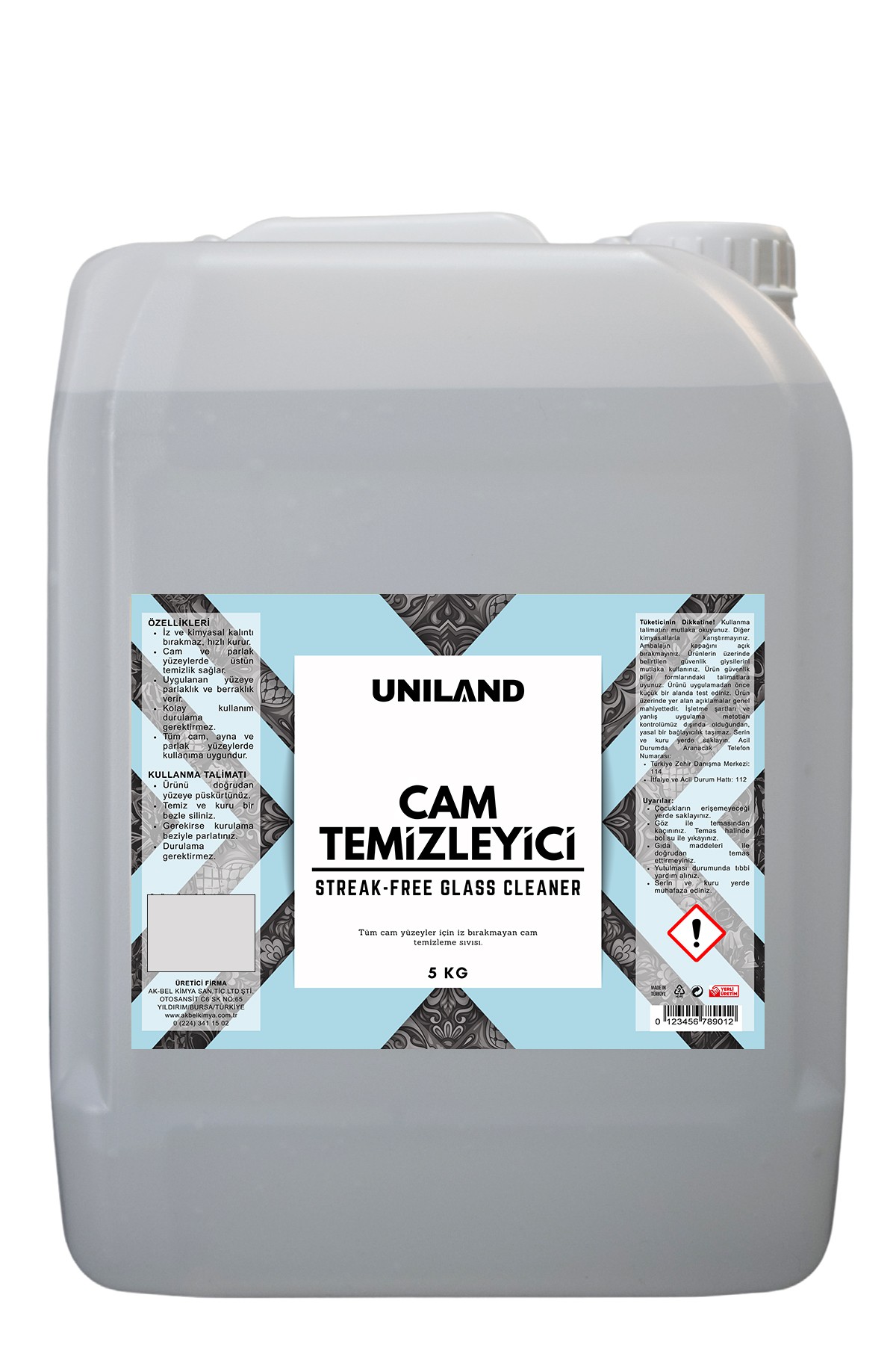 Cam Temizleyici 5 KG 