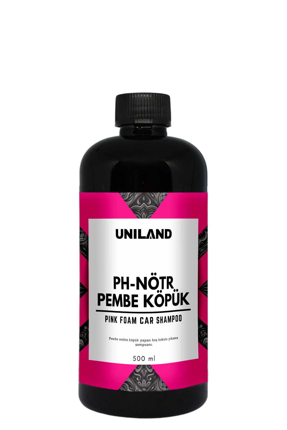Pembe Köpüklü pH-Nötr Oto Şampuanı 500 ml