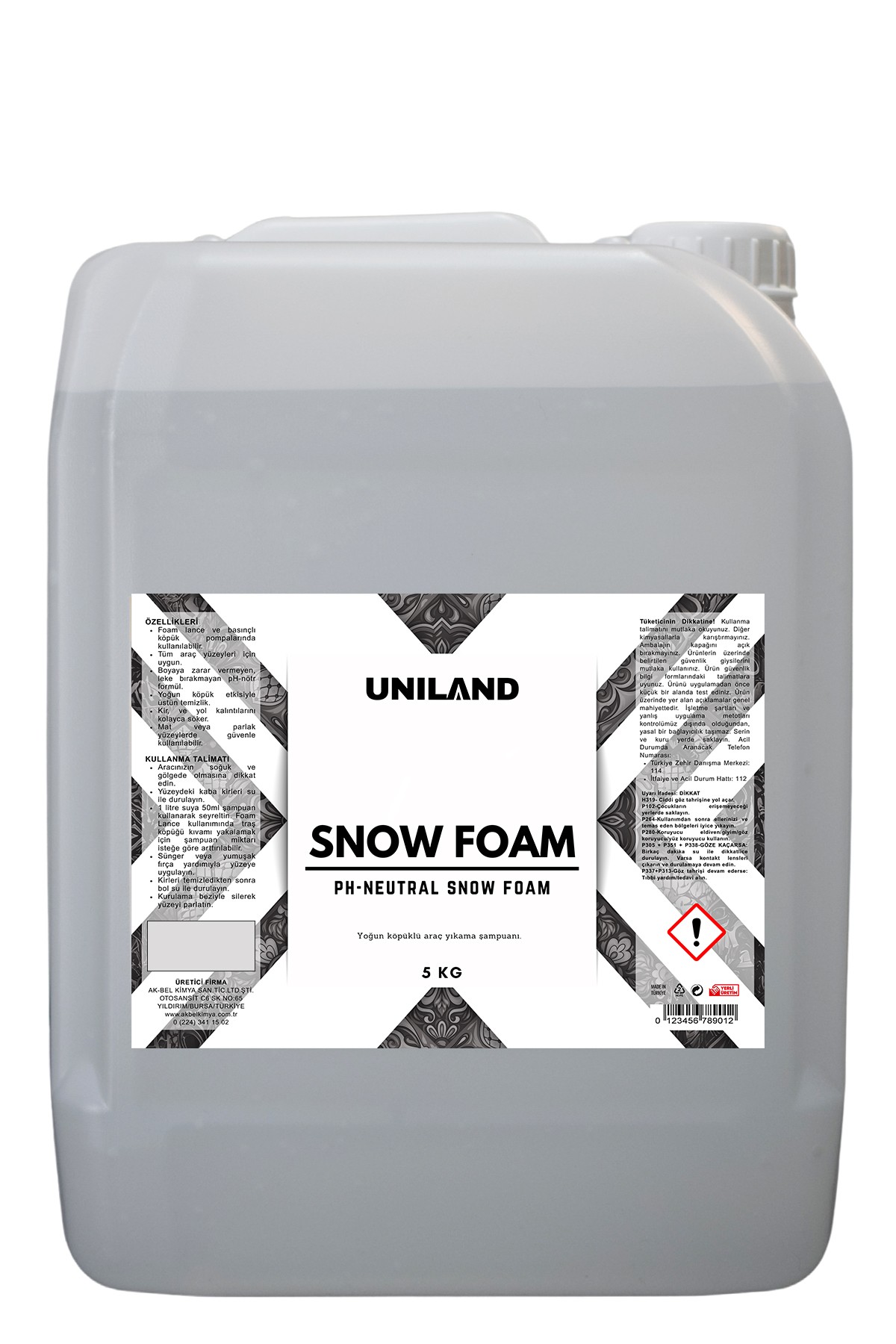 Snow Foam Araç Şampuanı 5 KG