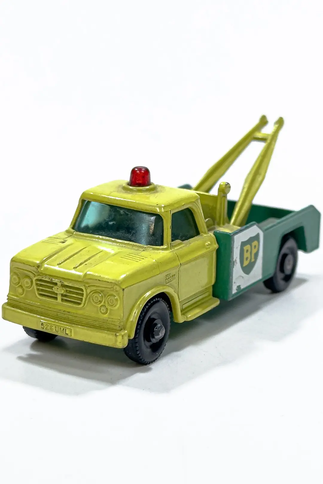 Matchbox Lesney No13d BP Dodge Wreck Truck, Solo Scatola Di Riproduzione Colore Inverso, Nuovo