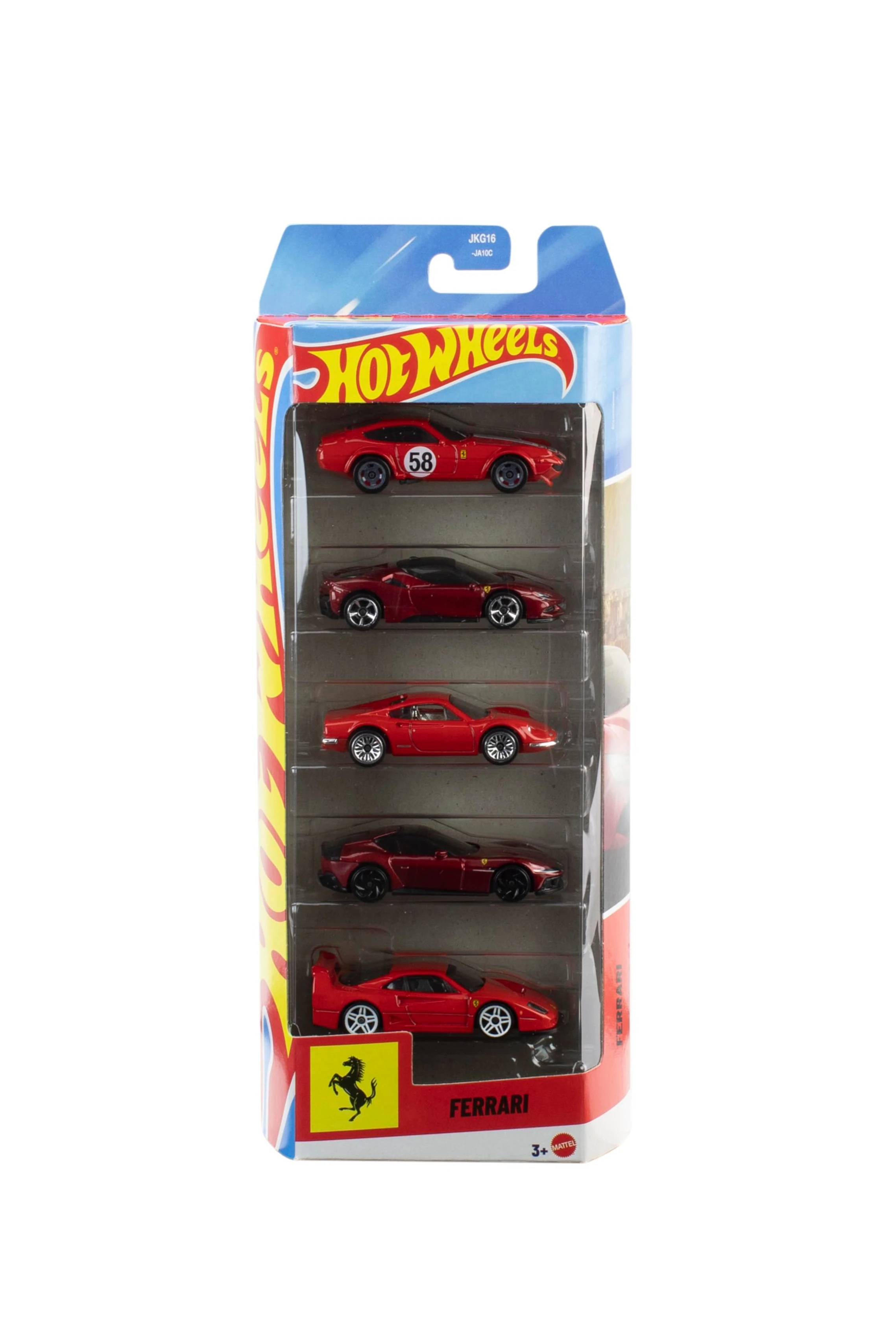 Hot Wheels Ferrari 5'li Set