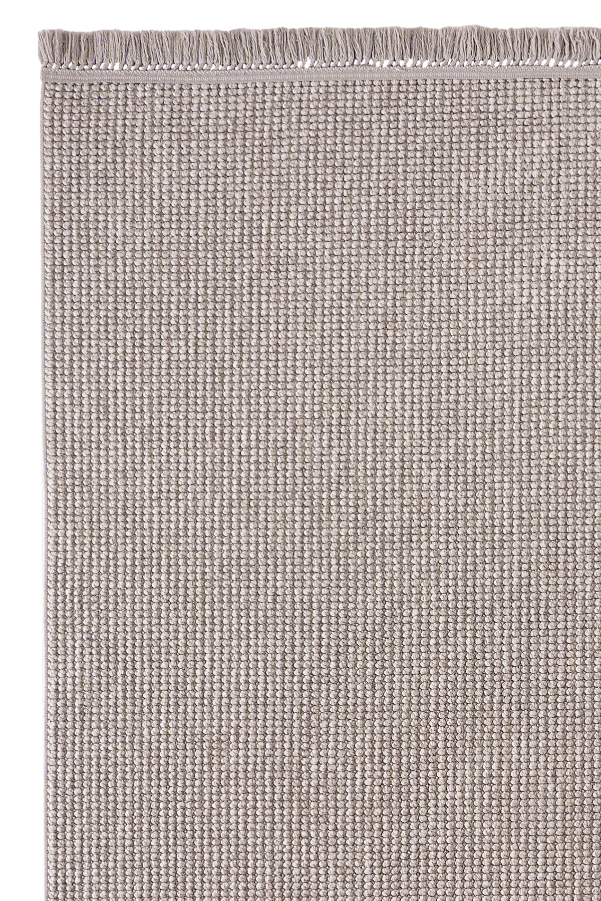 AYTEO HALI DELHİ 3008 GRİ Yumuşak Ve Parlak Tuşeli Modern Kesme Halı