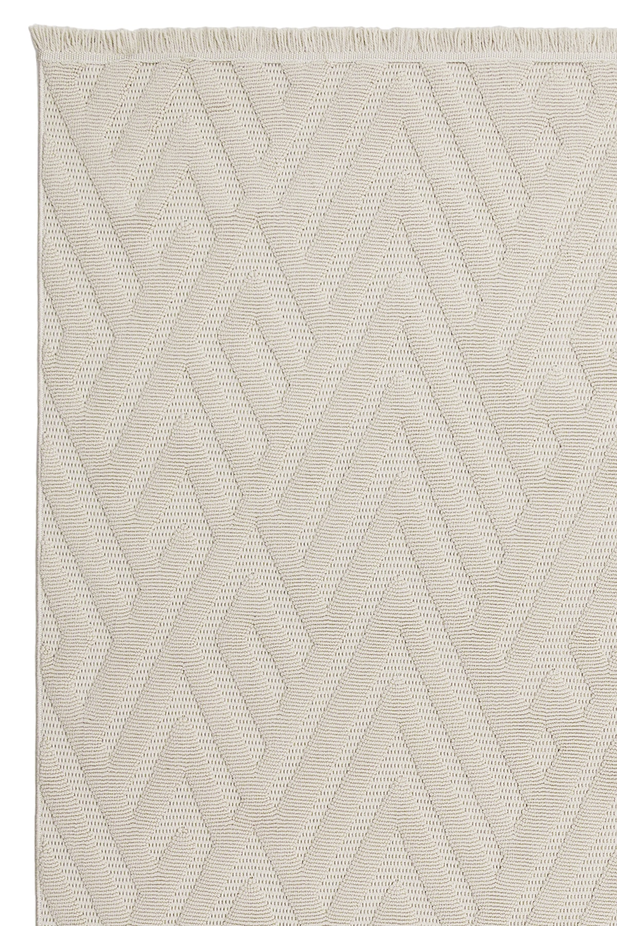 Ayteo Halı Dekor 1118 Bej Geometrik Desen İskandinav Halı