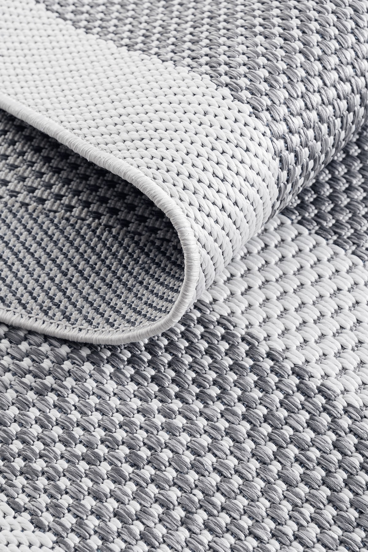 Ayteo Halı Sisal 1149 Gri Krem Silinebilir Yumuşak Tuşeli Sisal Halı