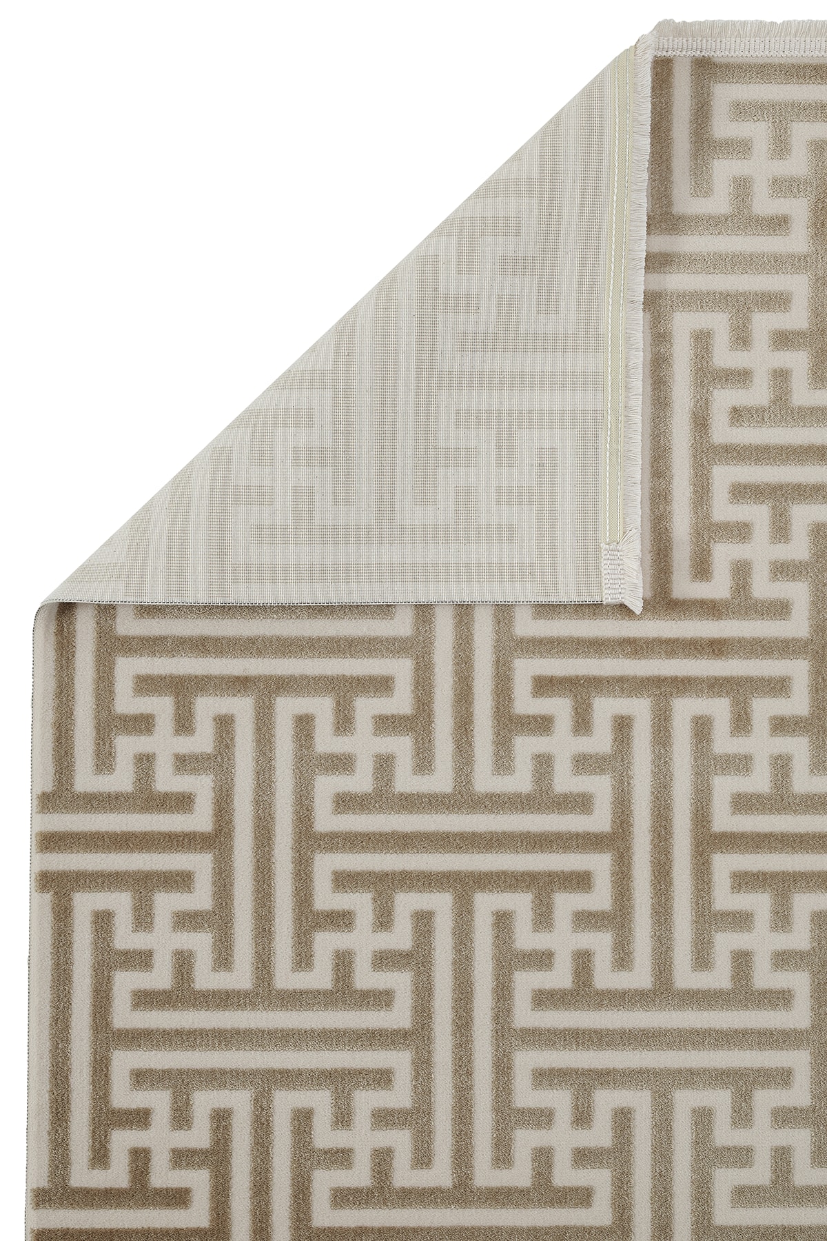 Ayteo Halı Fera 1128 Vizon Modern Akrilik Halı