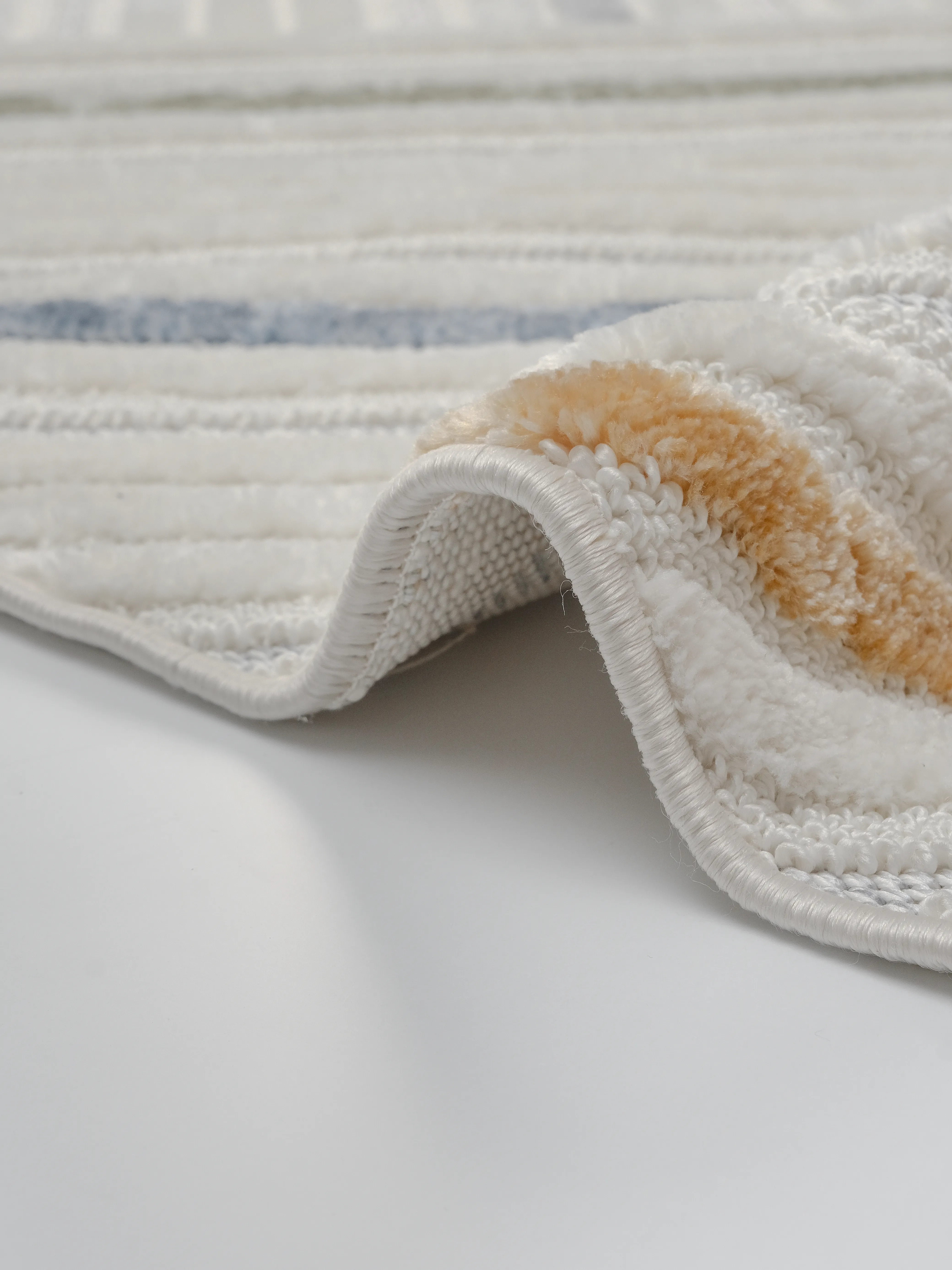 Ayteo Halı India 3017 Multi Renkli İskandinav Halı