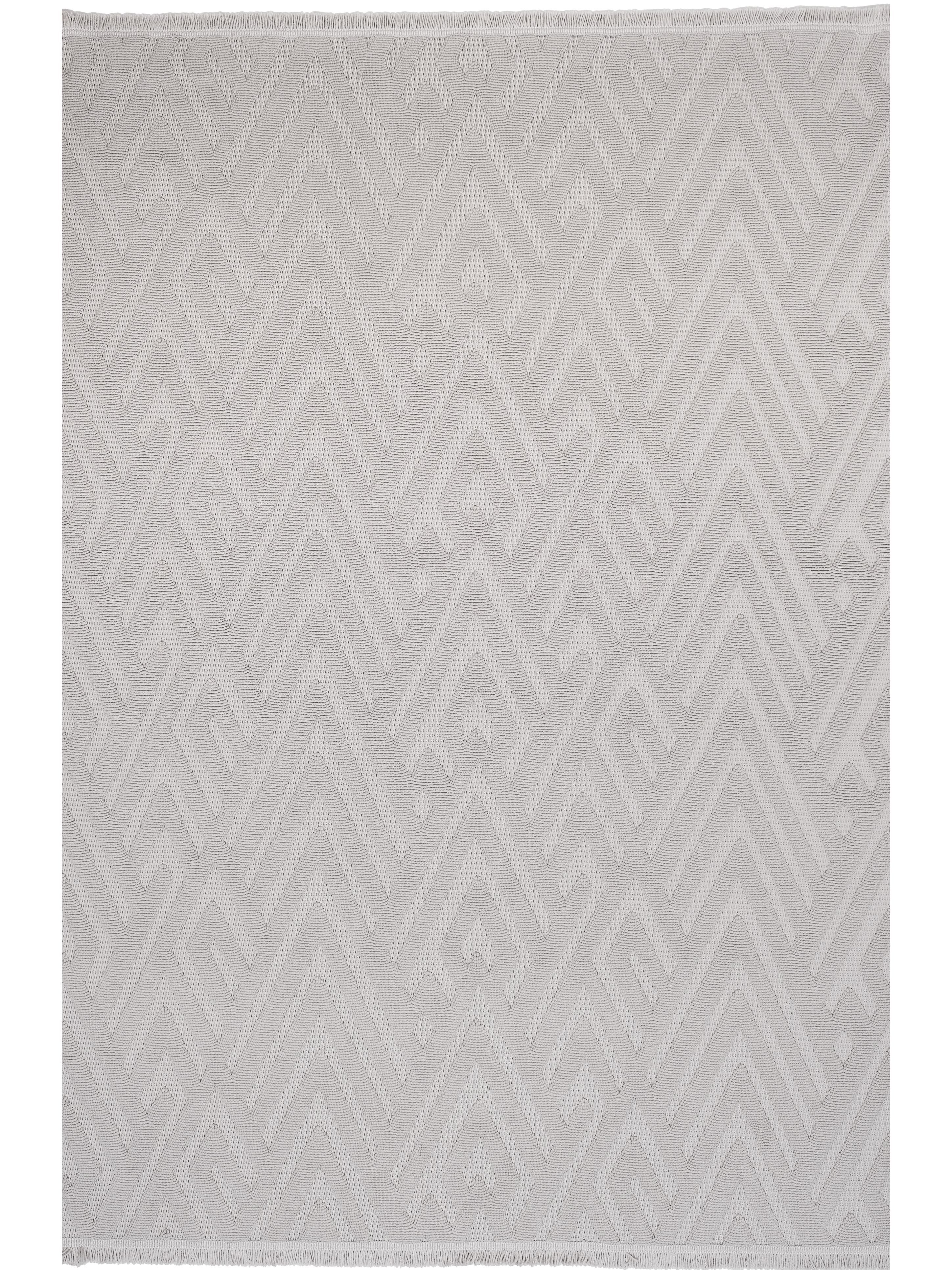 AYTEO HALI DEKOR 1118 GRİ GEOMETRİK DESEN İSKANDİNAV HALI