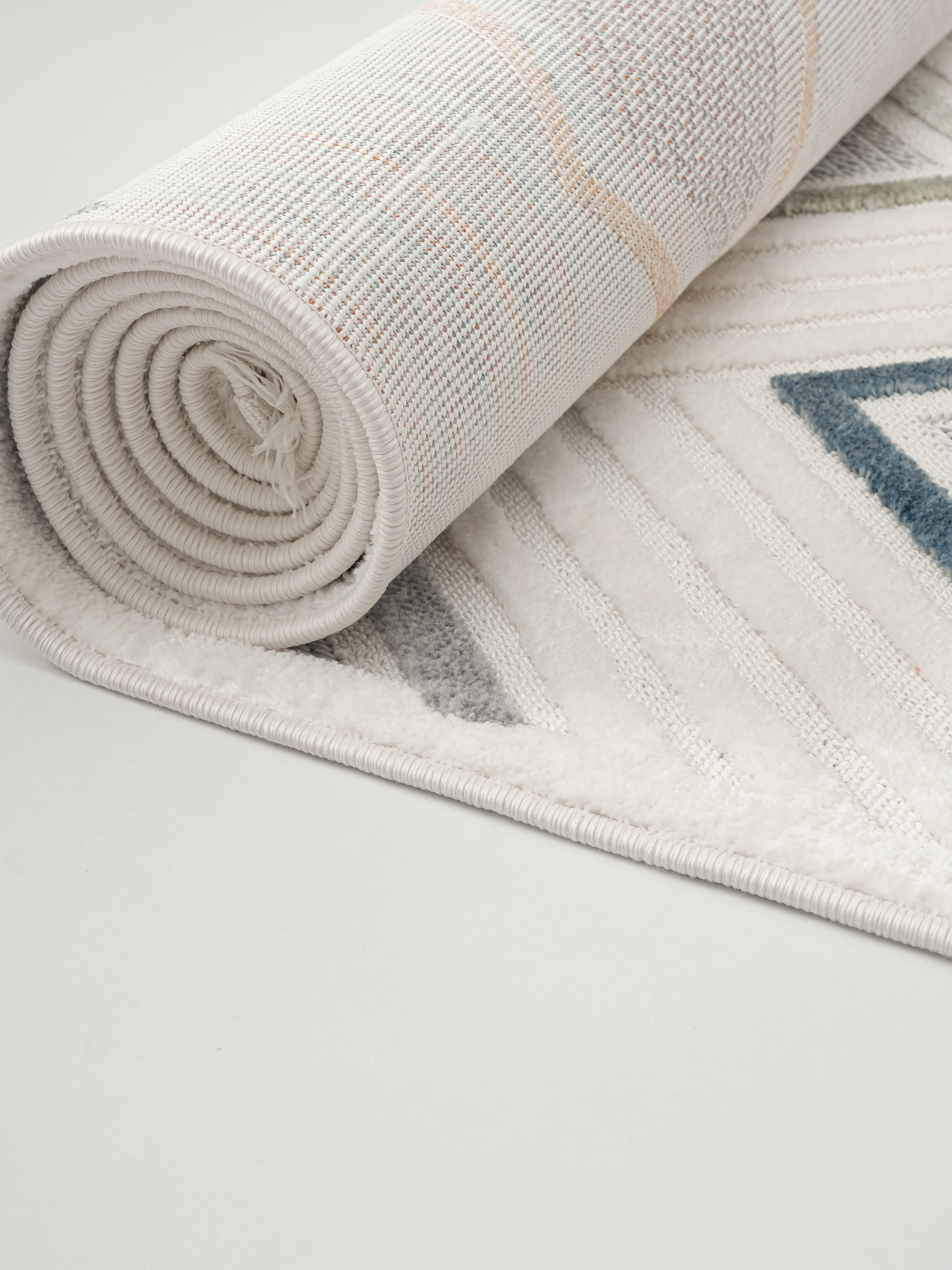 Ayteo Halı India 3016 Multi Renkli İskandinav Halı