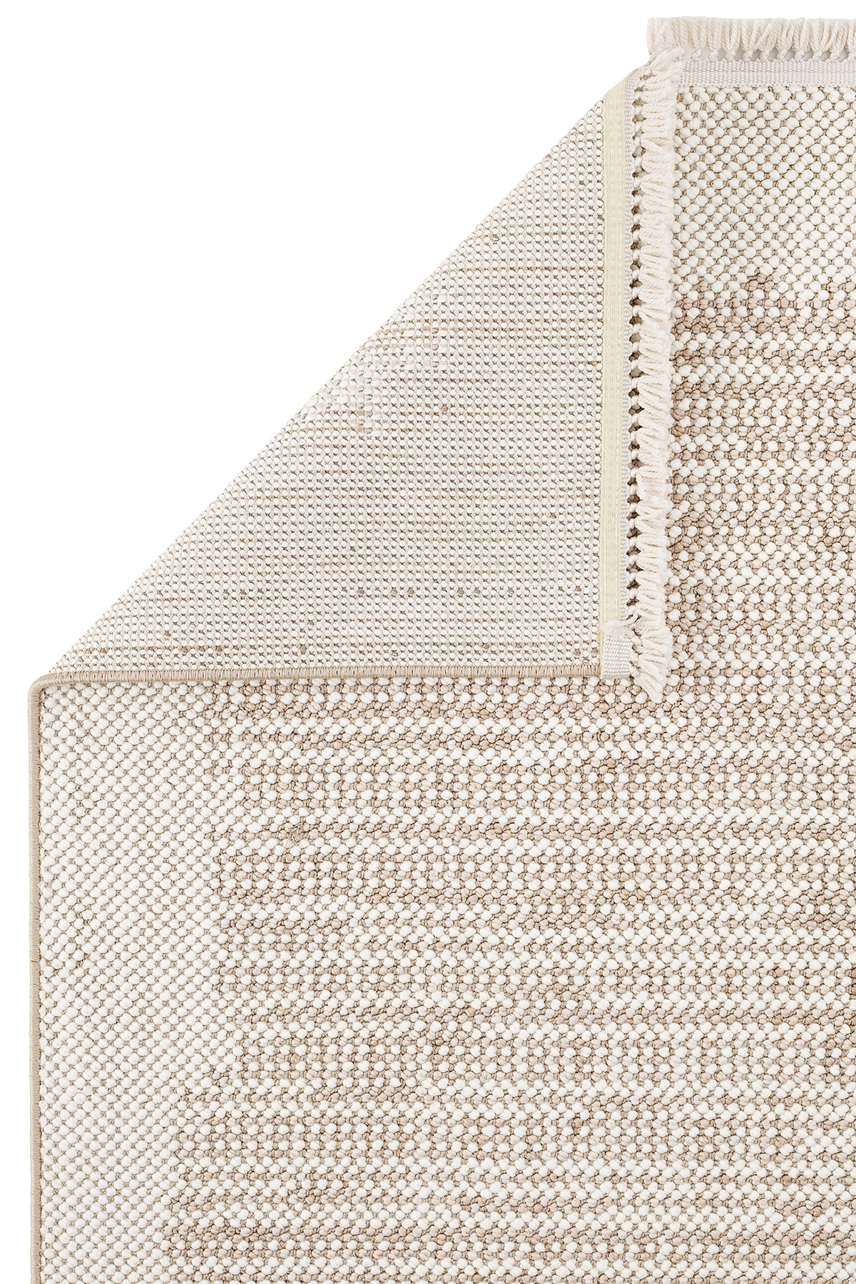 Ayteo Halı Arden 1115 Bej - Silinebilir, Robot Süpürgeye Uygun, İskandinav Bukle Halı